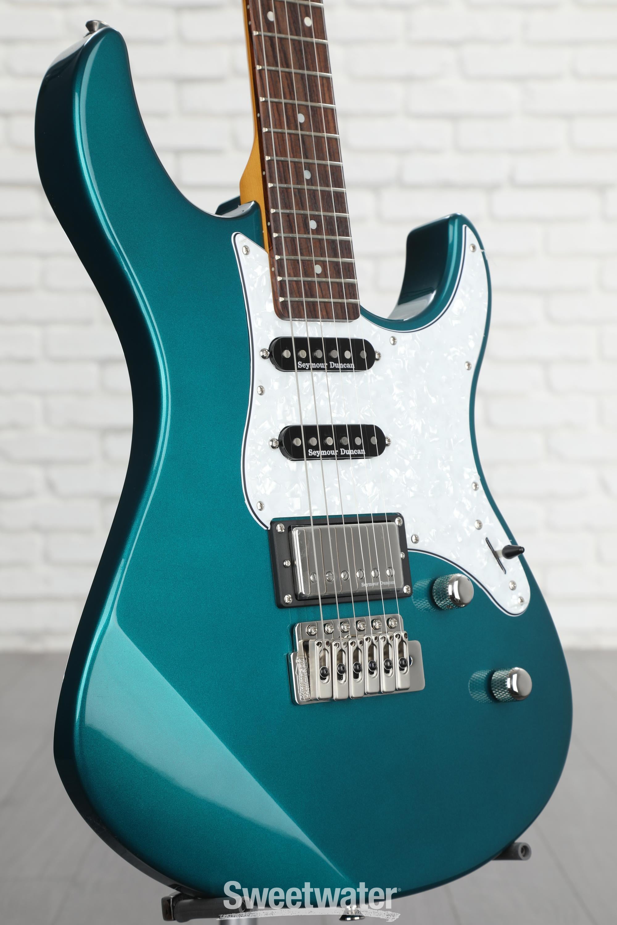 Yamaha PAC612VIIX Pacifica Electric Guitar - Teal Green Metallic 