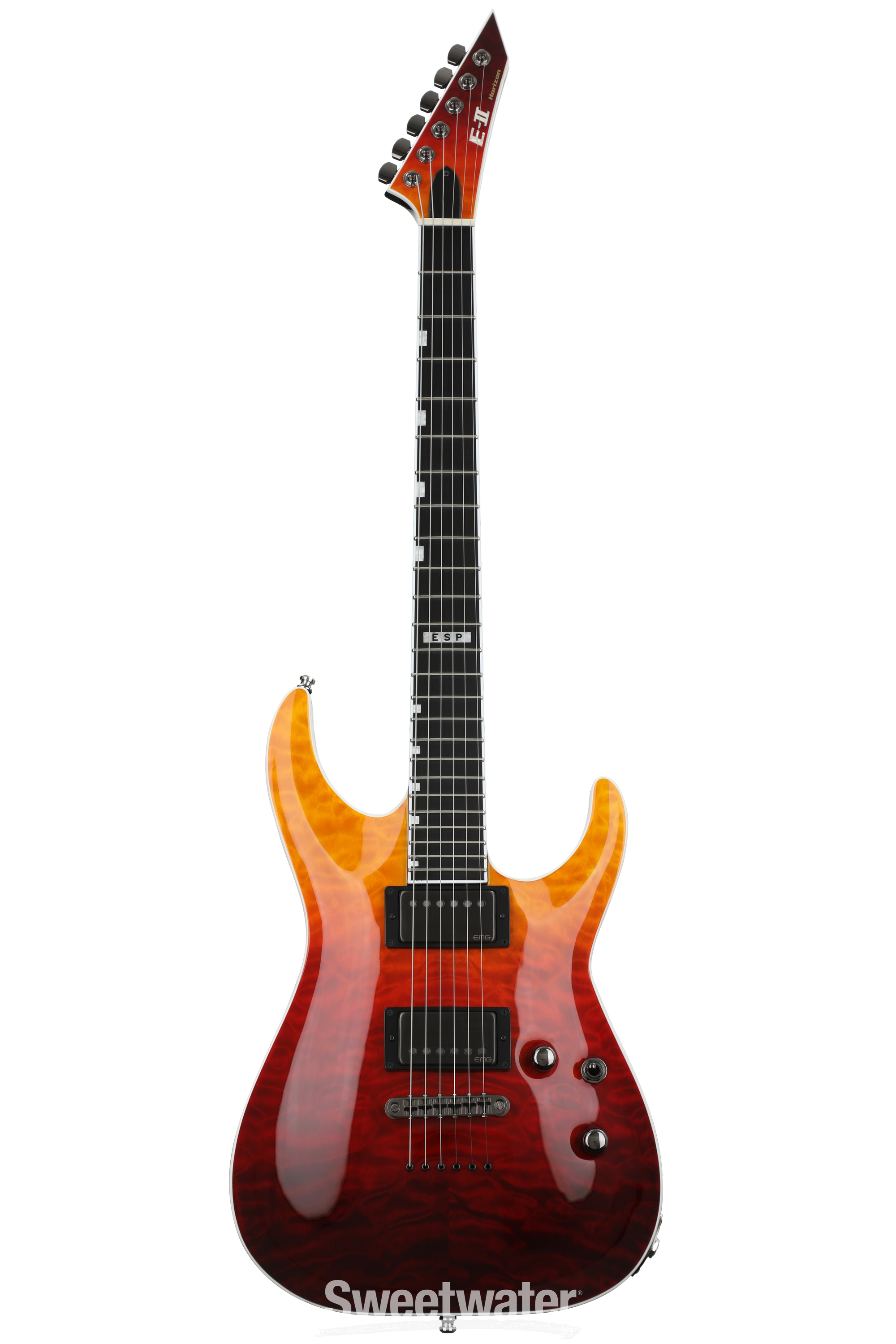 ESP E-II Horizon NT-II - Tiger Eye Amber Fade | Sweetwater