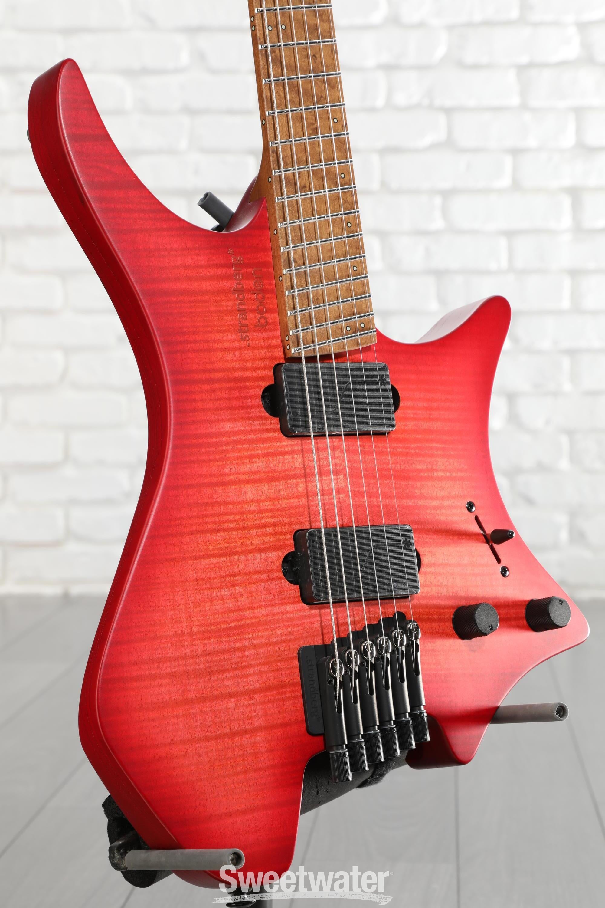 Photo of Strandberg Boden Original N2.6 Electric Guitar - Sunset Coral Burst Satin