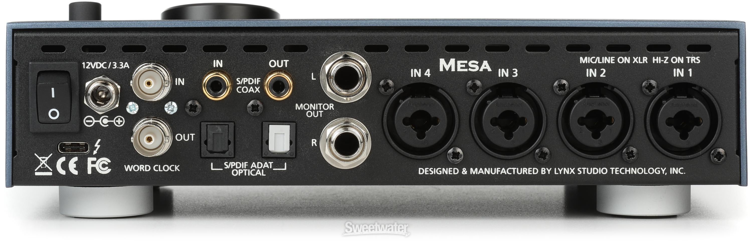 Lynx Mesa Desktop Thunderbolt 3 Converter/Interface | Sweetwater