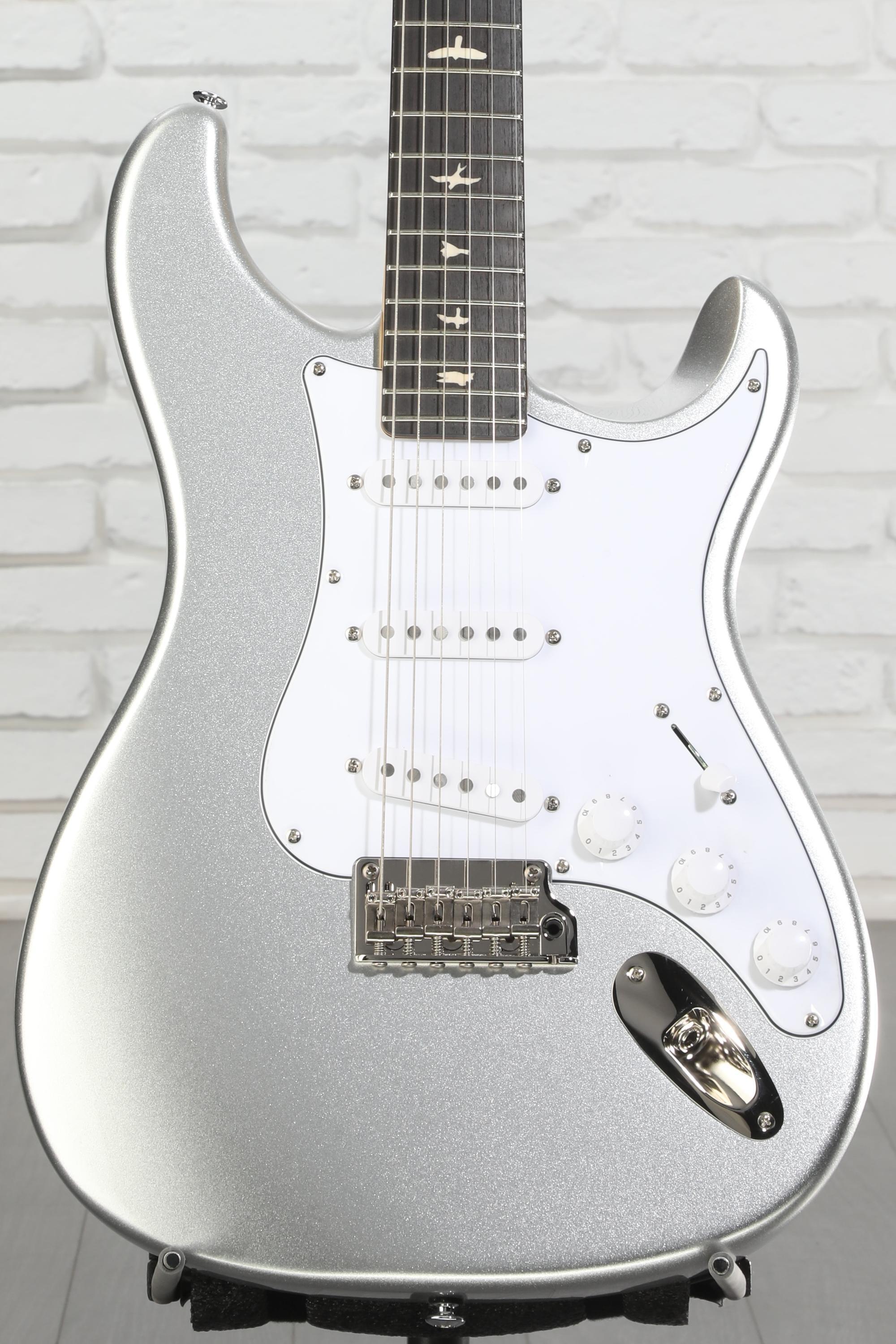 PRS SE Silver Sky Electric Guitar - Platinum Spark, Sweetwater