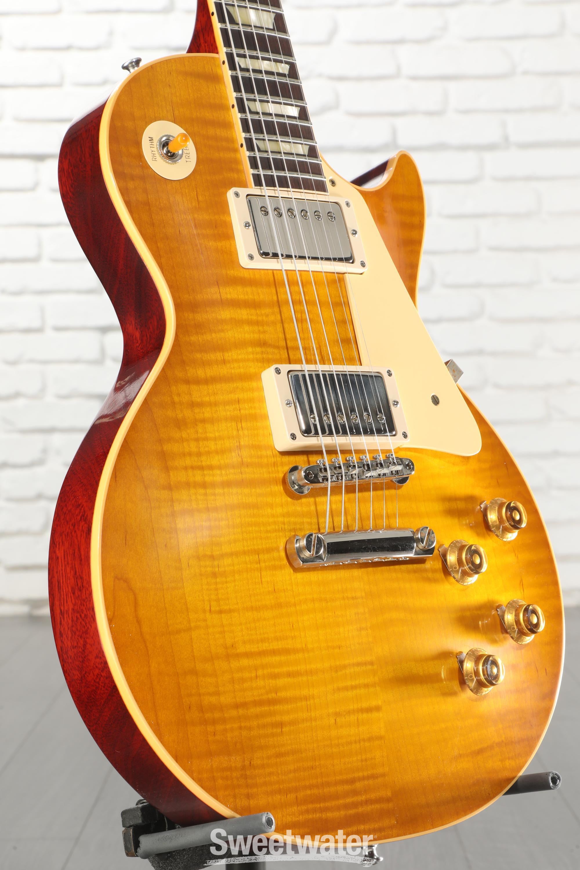 Photo of Gibson Custom 1959 Les Paul Standard Reissue Electric Guitar - Dirty Lemon, VOS