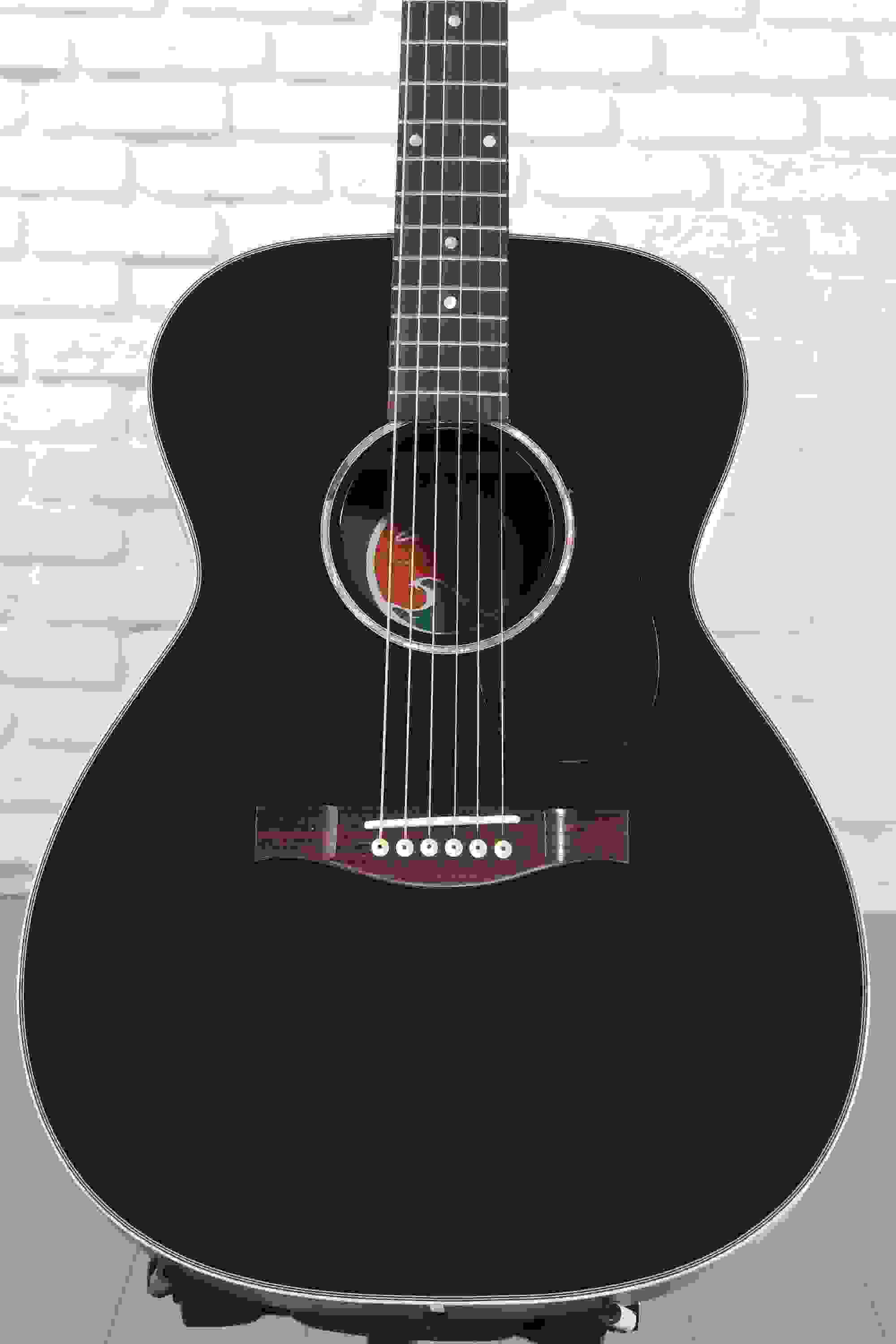 Eastman Guitars PCH2-OM Acoustic Guitar - Black