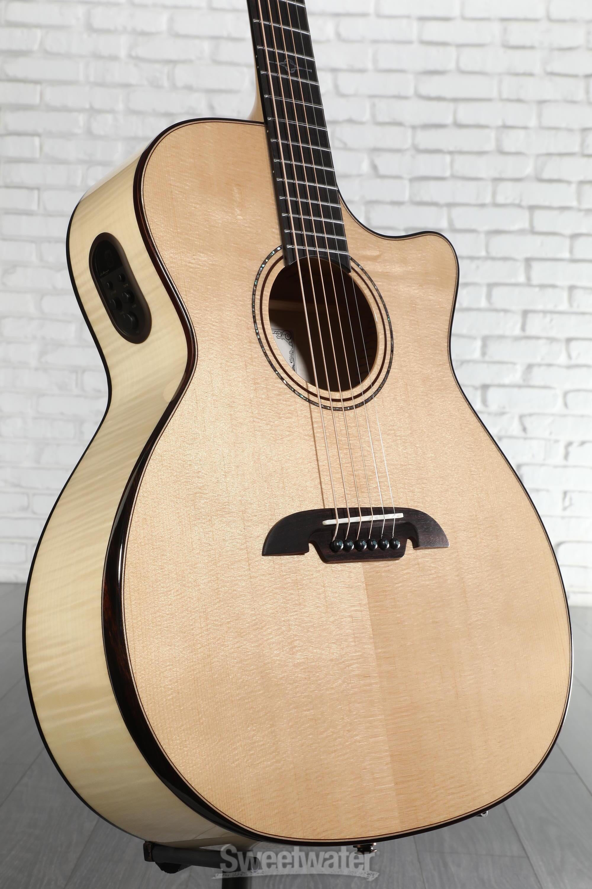 Photo of Alvarez AEG80ce Armrest Artist Elite Series Acoustic-electric Guitar - Natural