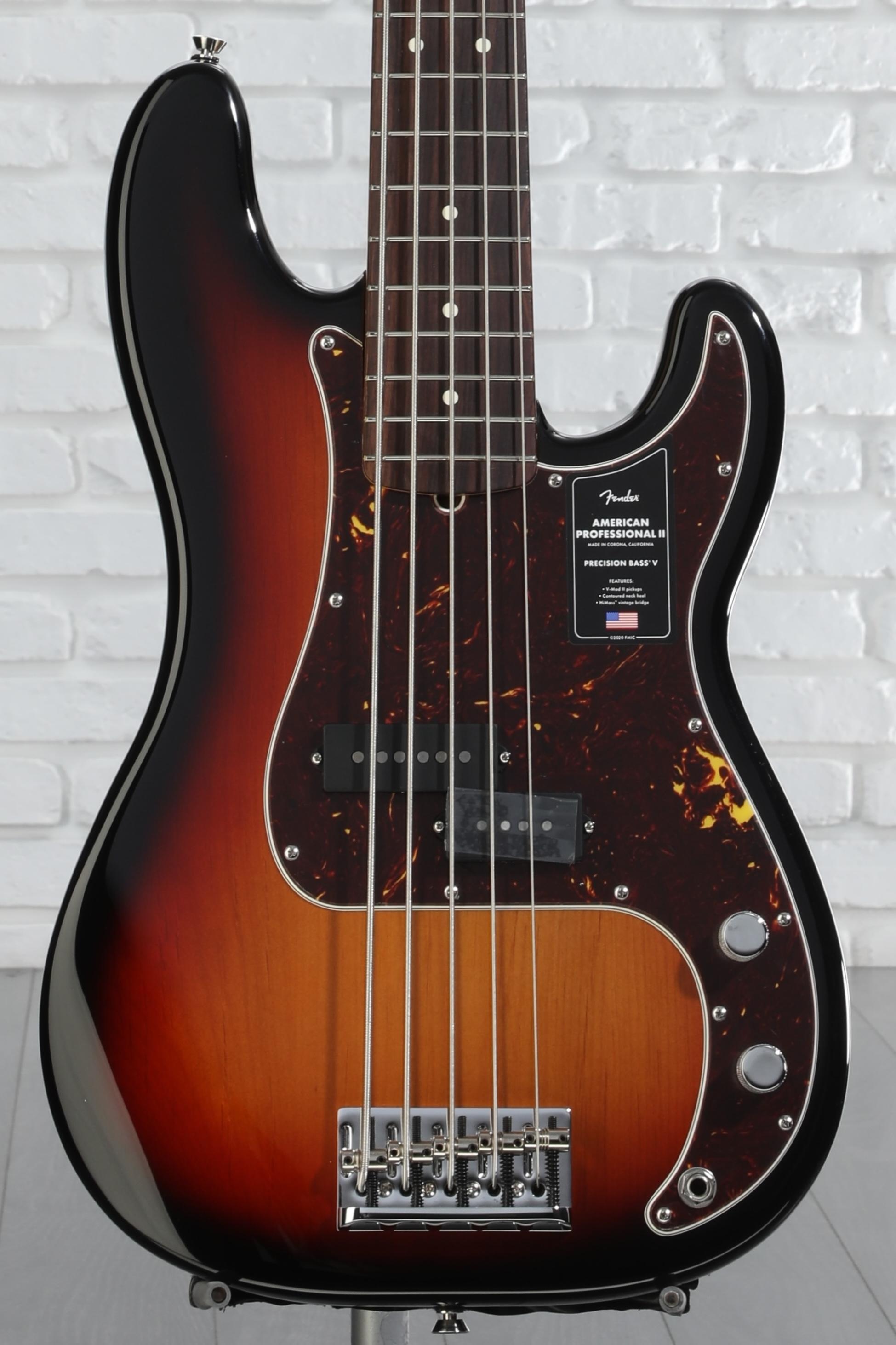 American Professional II Precision Bass V – Dave's Guitar Shop