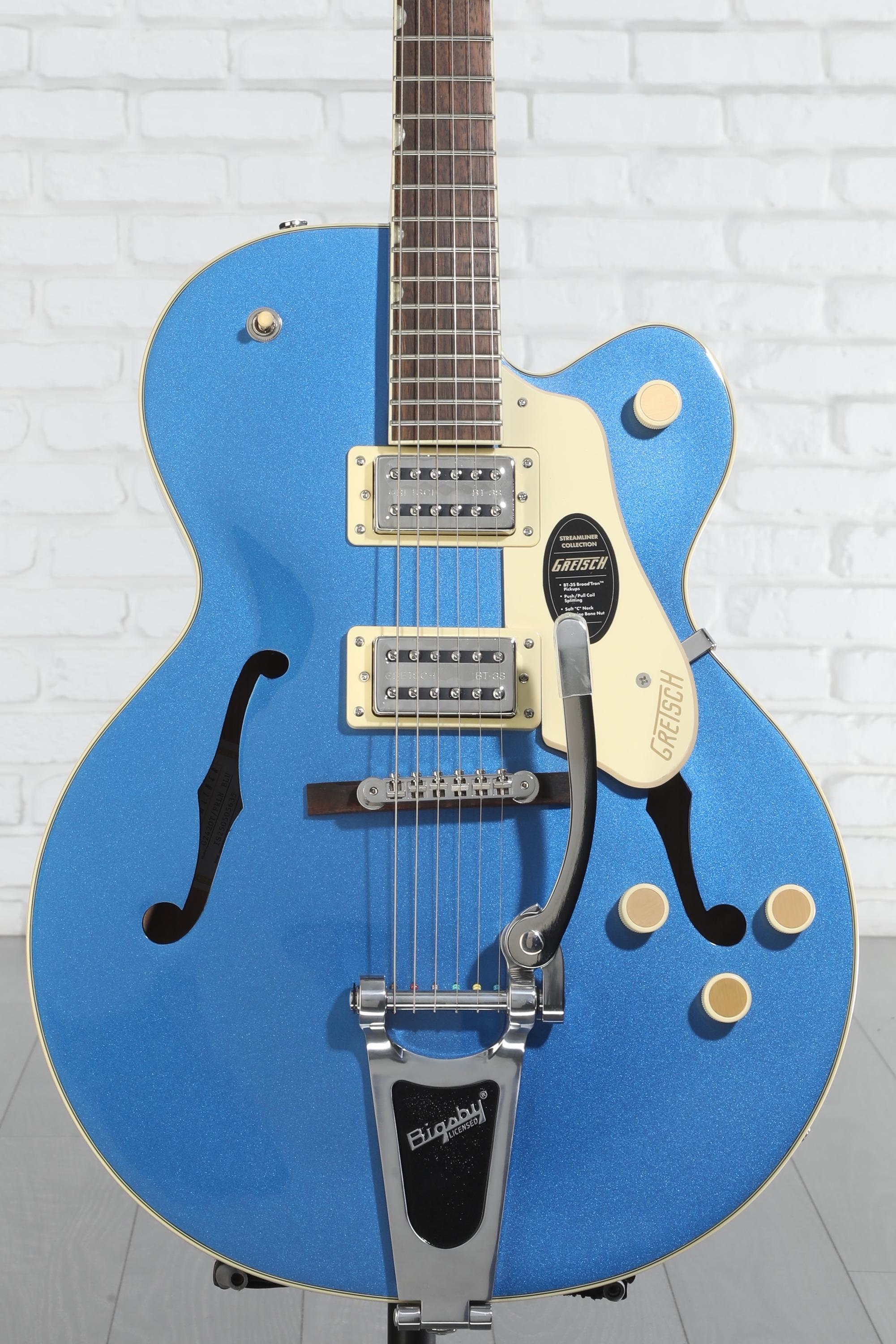 Gretsch G2420T Streamliner Bigsby搭載 Hollow Body :: G2420T Streamliner™ Hollow Body with Bigsby