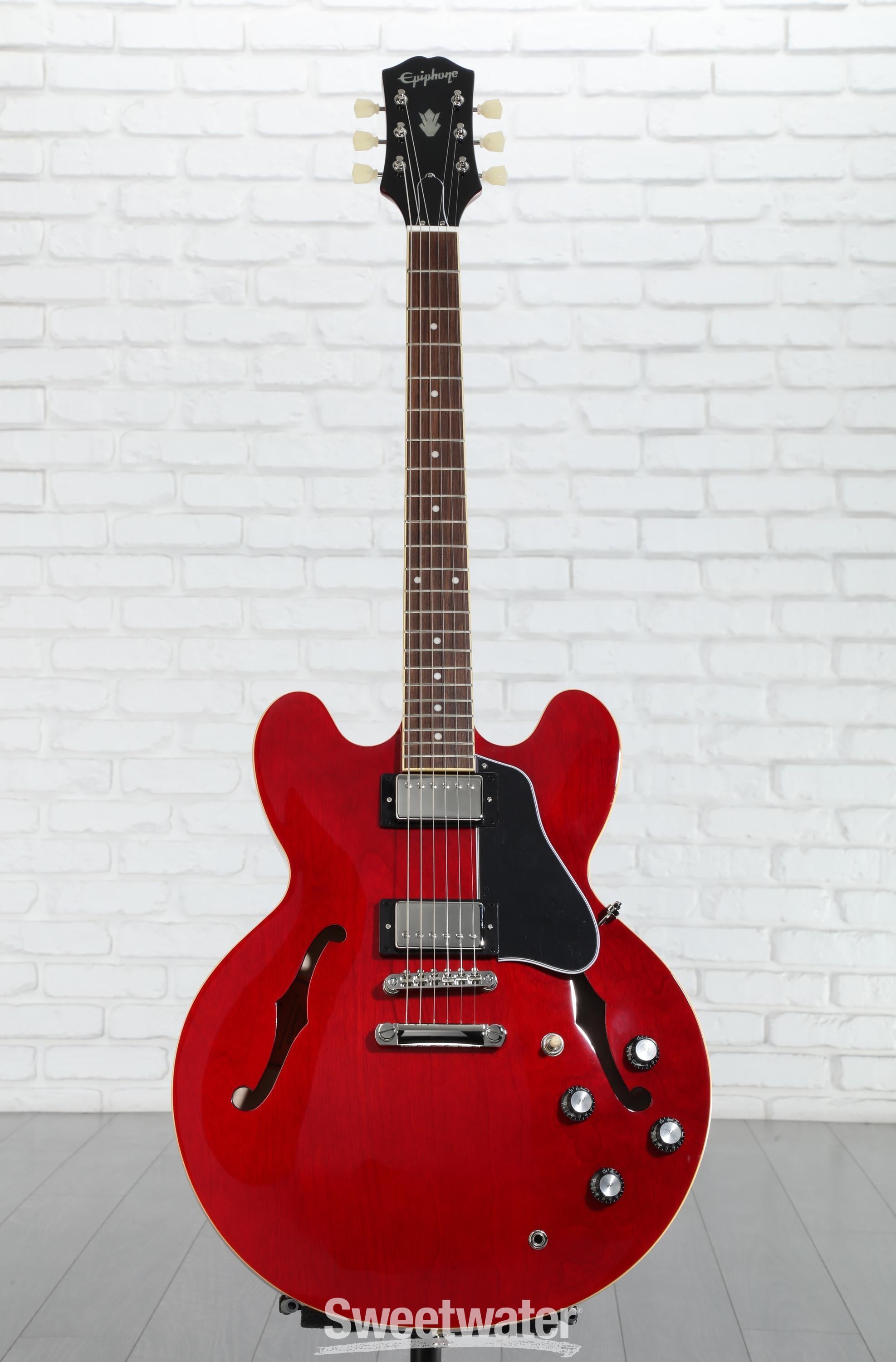 新品　エピフォンES-335 Epiphone Epiphone ES-335 Semi-hollowbody Electric Guitar - Cherry | Sweetwater