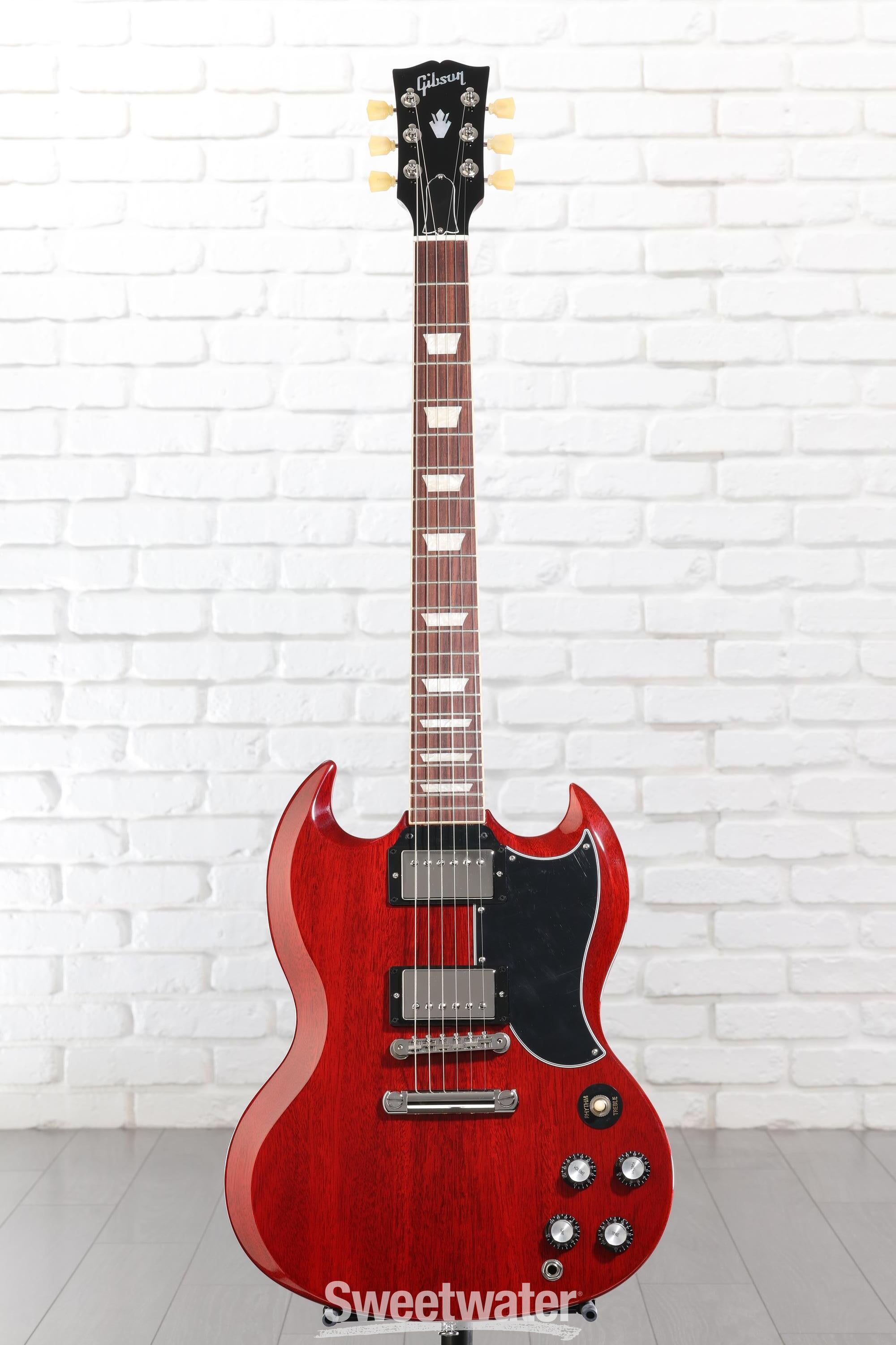 ギター Gibson SG standard 61'reissue Gibson SG Standard '61 Electric Guitar - Vintage Cherry | Sweetwater
