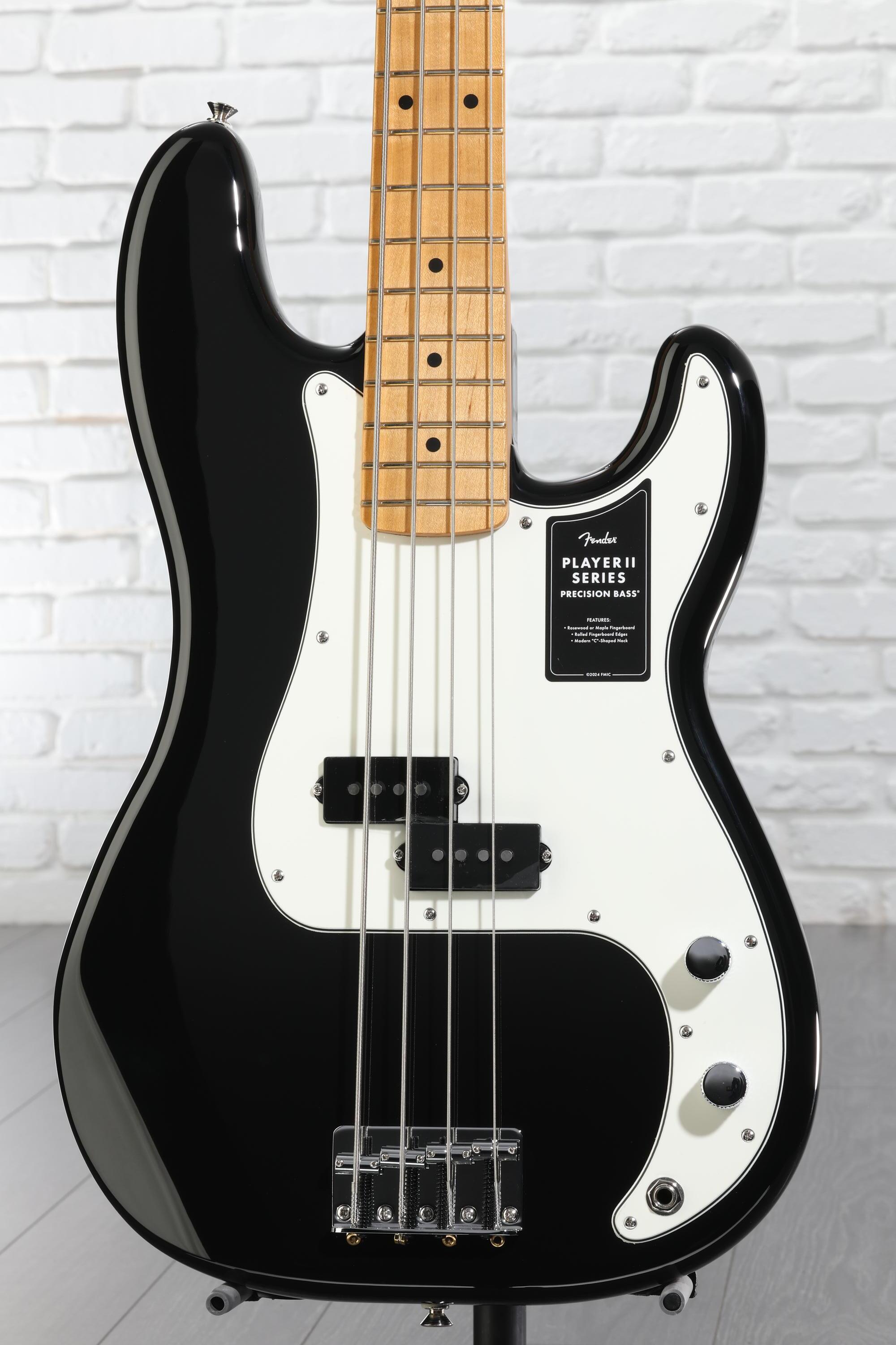 本日限定価格Fender Player Ⅱ Precision Bass BLK Amazon.com: Fender Player II Precision Bass - Black