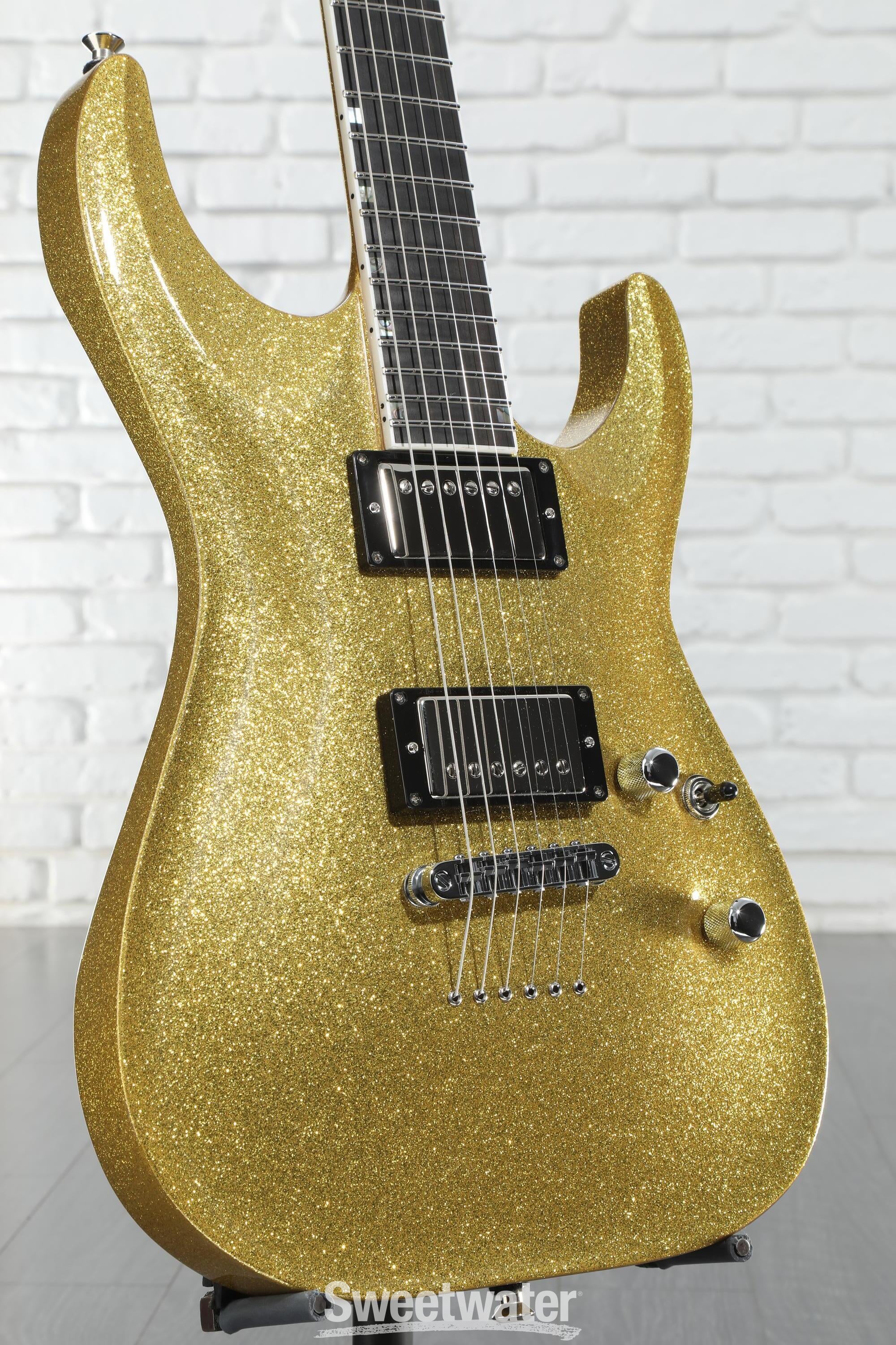 ESP USA Horizon-II Electric Guitar - Gold Sparkle | Sweetwater