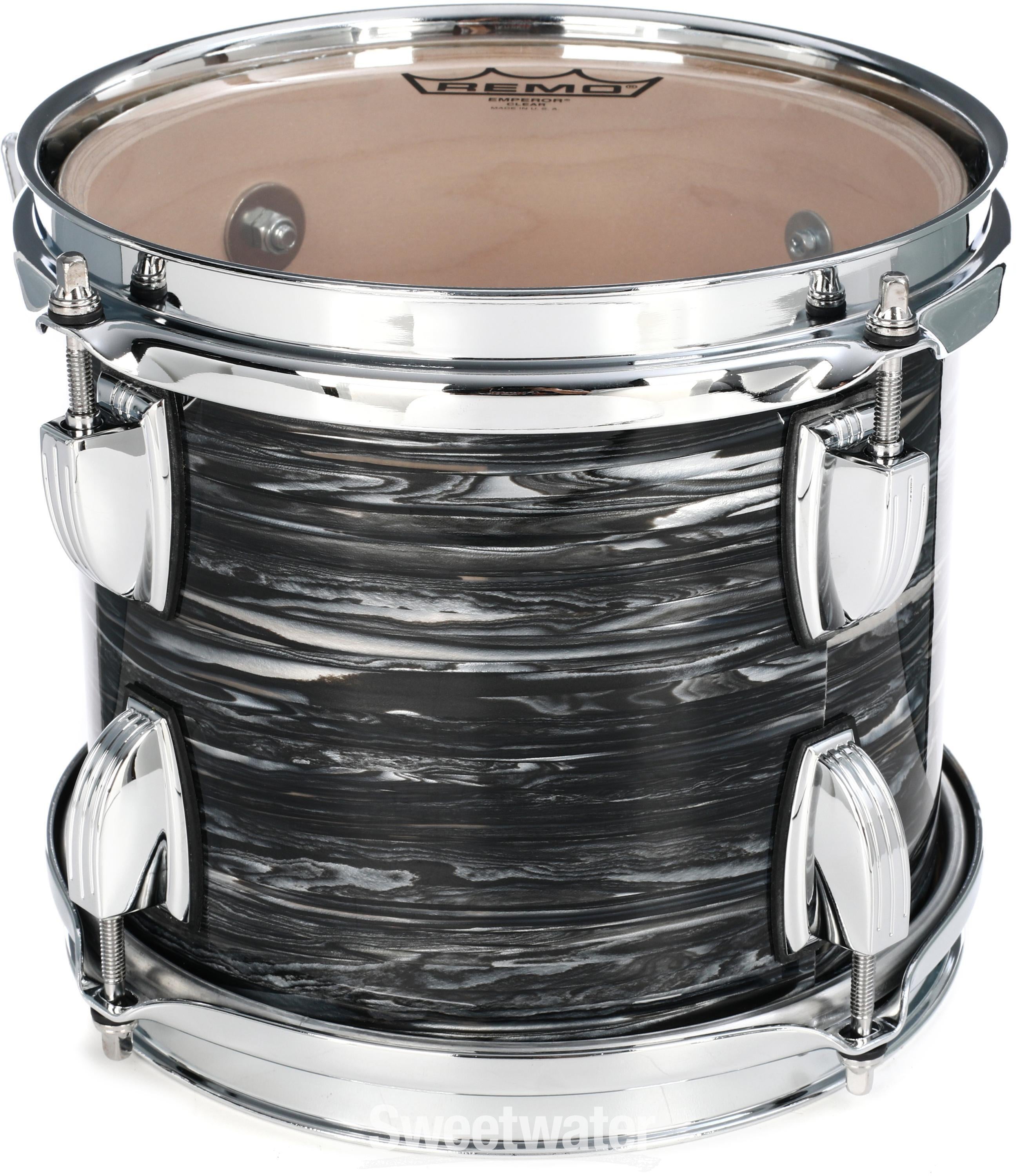 Ludwig Classic Maple Mounted Tom - 7 x 8 inch - Vintage Black