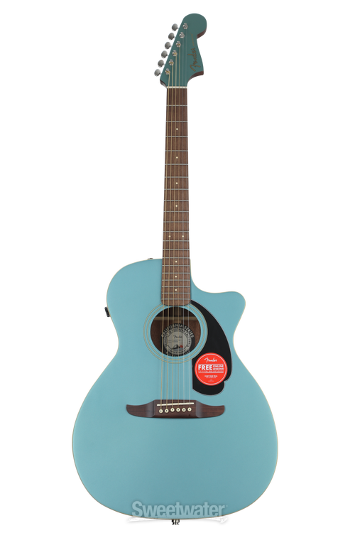 Fender Newporter Player Acoustic-electric Guitar - Tidepool