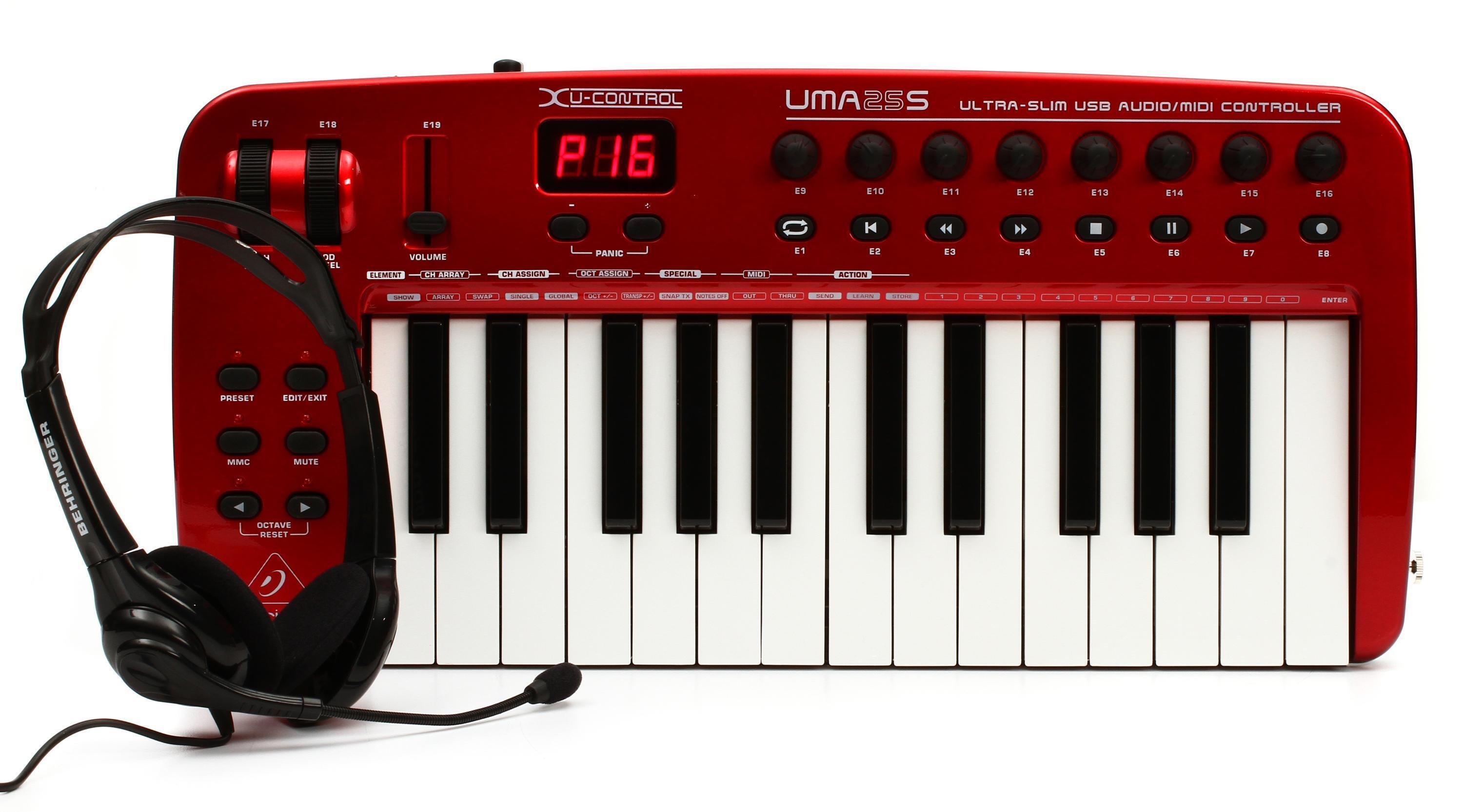 BEHRINGER UMA25S キーボード一体型オーディオインターフェース bd043d87d7RUXP28o5FTZN8TXtdUj8