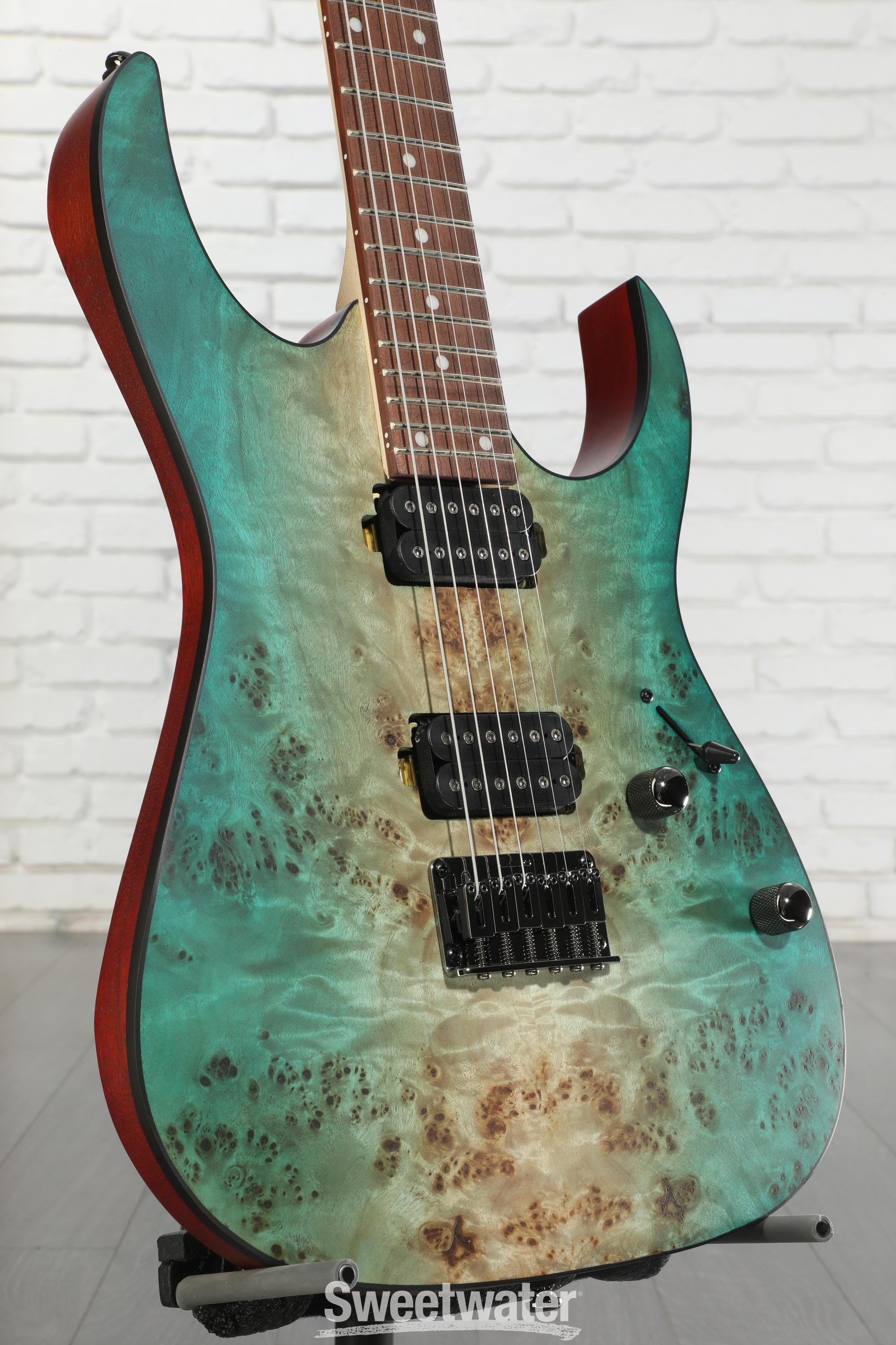 Ibanez Standard RG421PB Electric Guitar - Caribbean Shoreline Flat