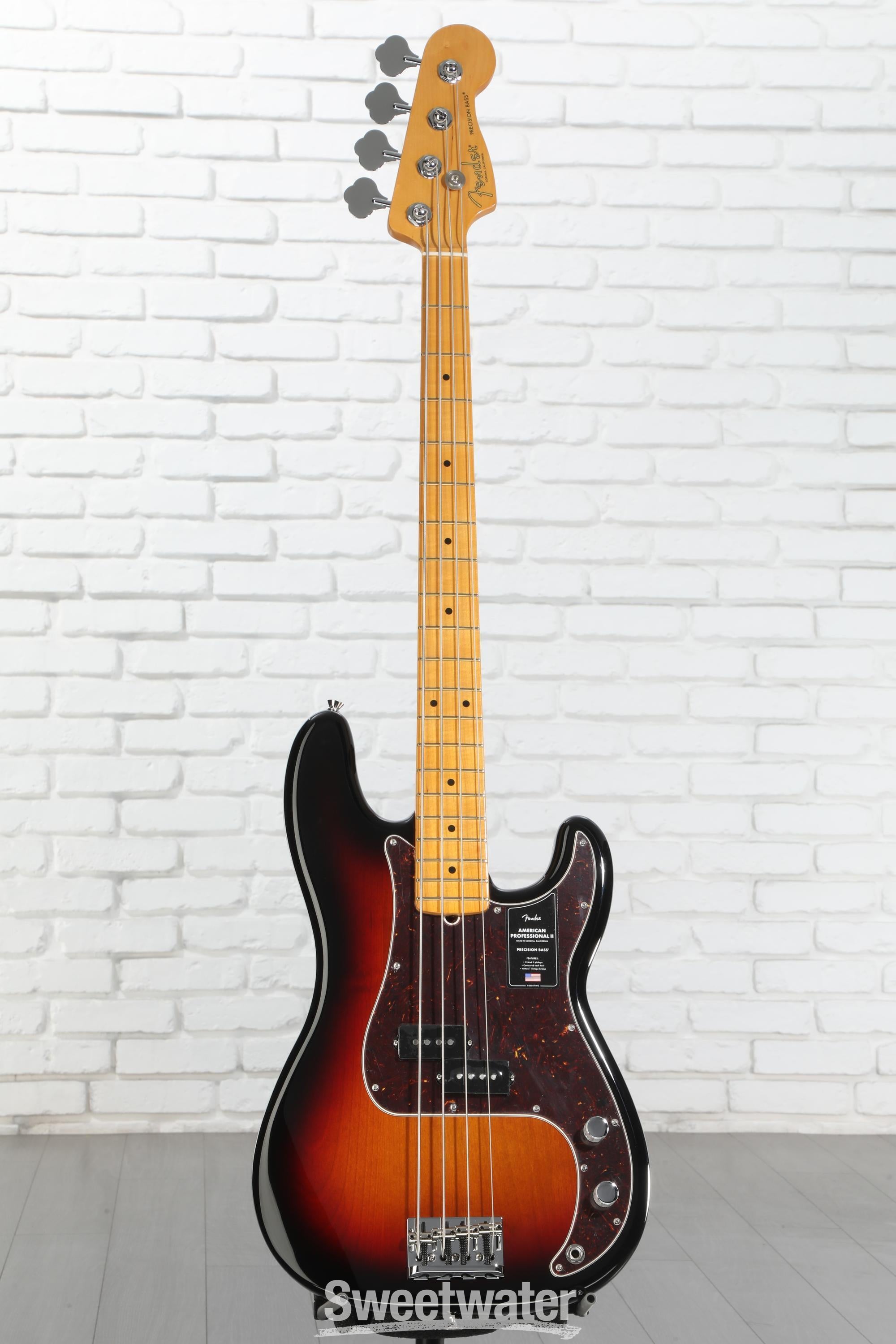 Fender American Professional II Precision Bass - 3 Color Sunburst