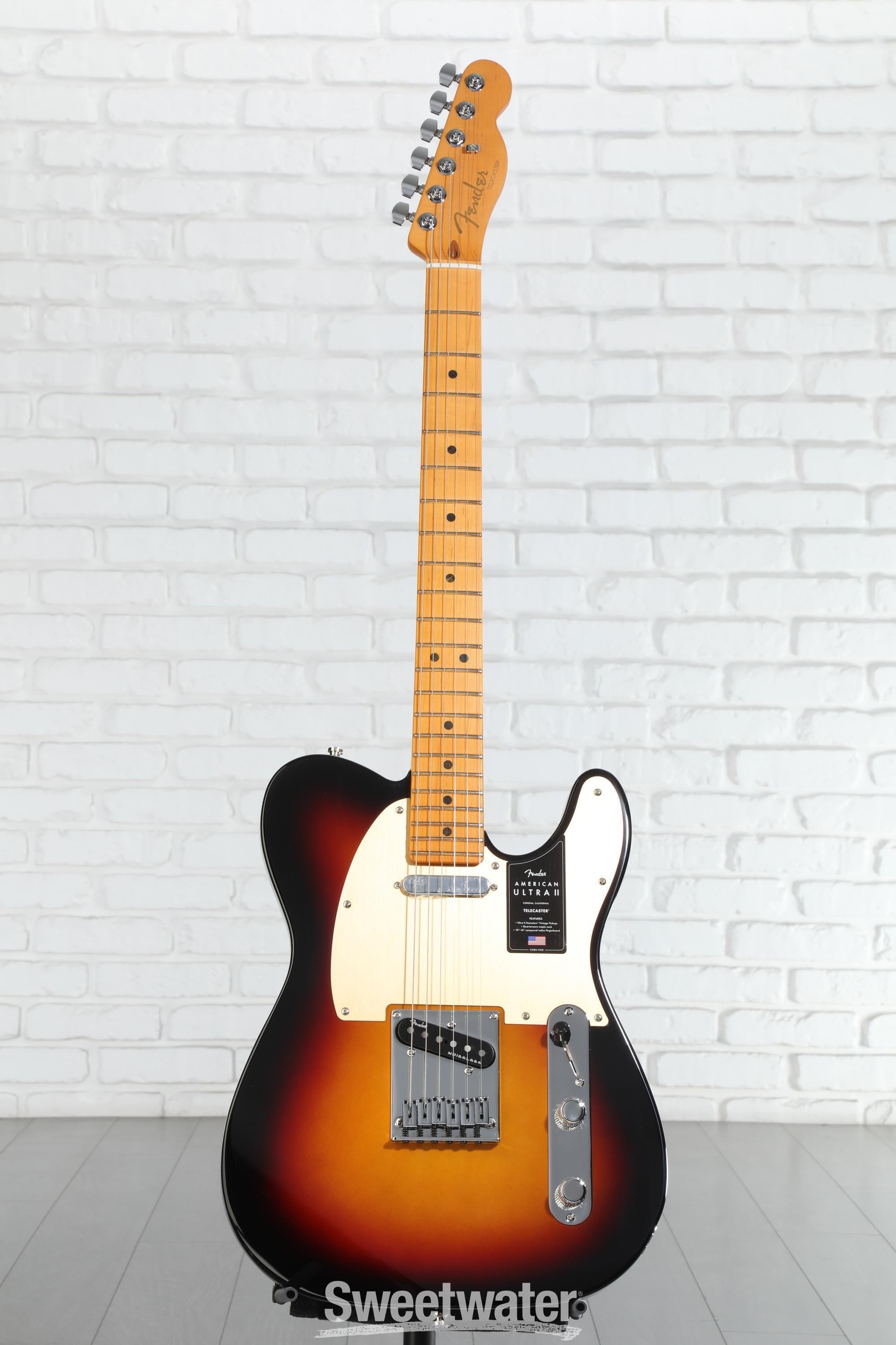 fender USA ウルトラテレキャスター Fender American Ultra II Telecaster Electric Guitar - Ultraburst