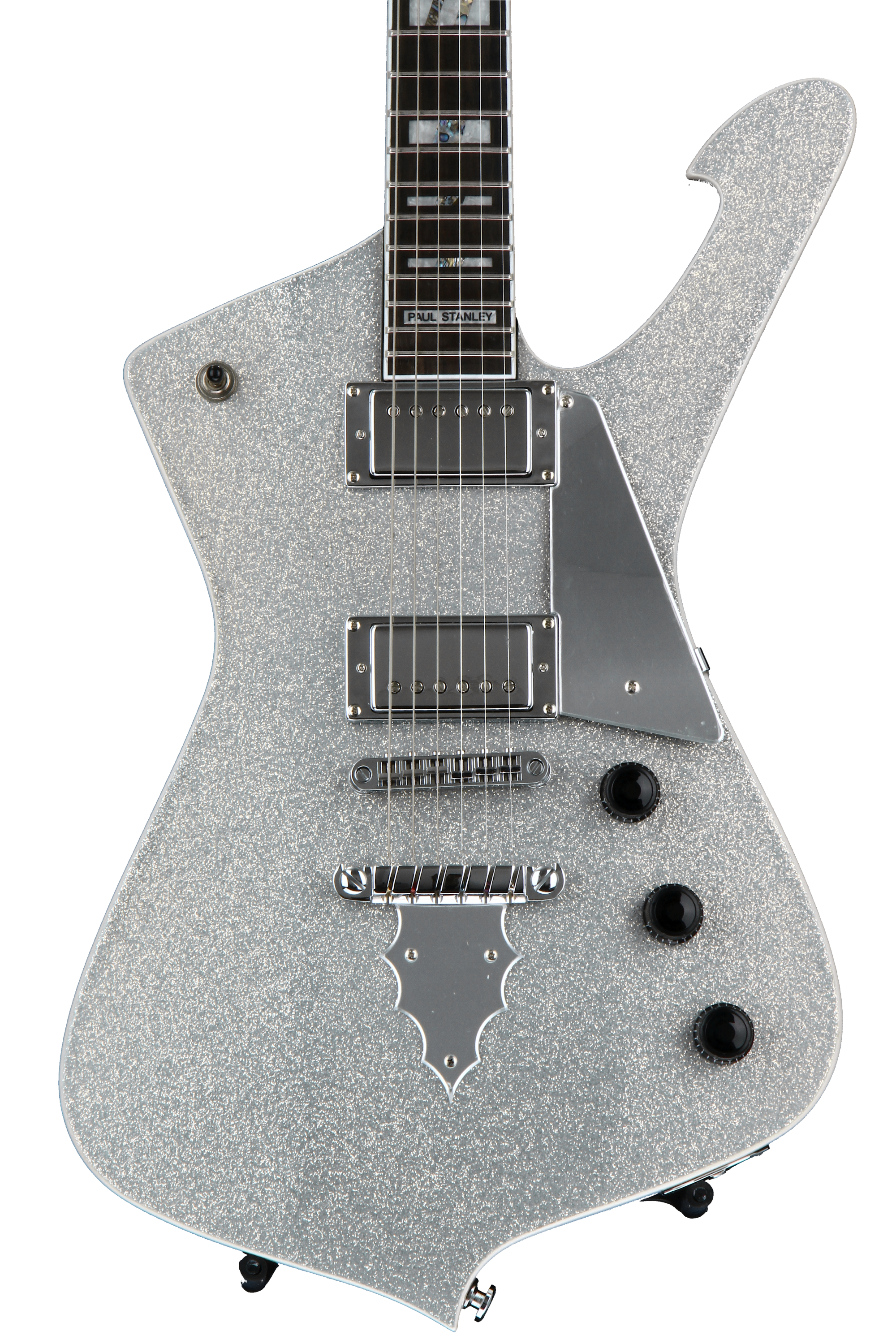 Ibanez PS120 Paul Stanley Signature - Silver Sparkle | Sweetwater