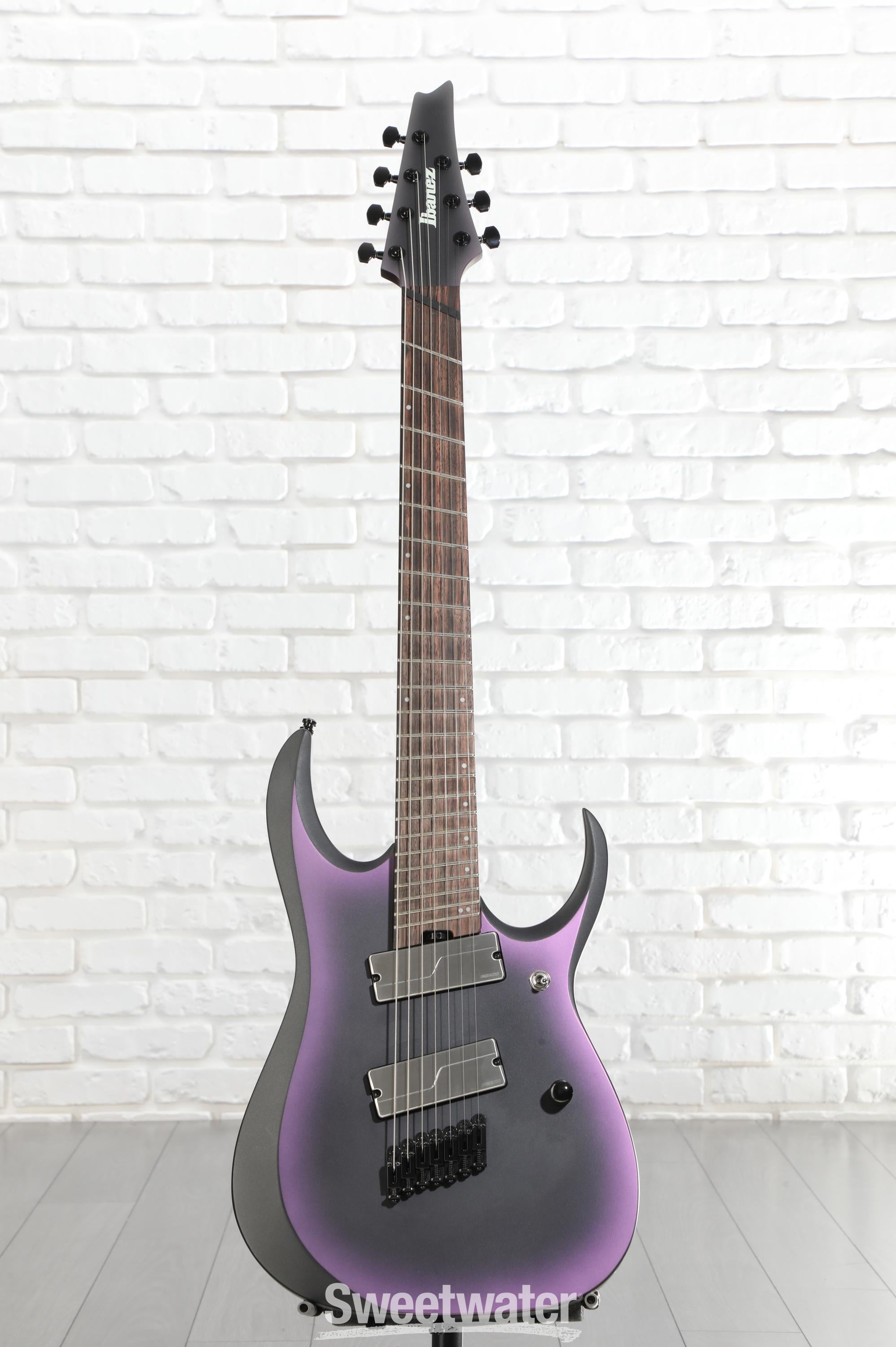 Ibanez Axion Label RGD71ALMS - Black Aurora Burst Matte | Sweetwater