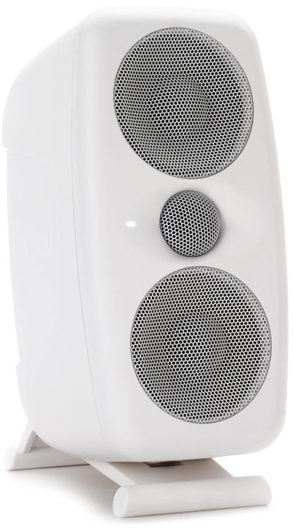 IK Multimedia iLoud Micro Monitor White 50 watt portable  wireless bluetooth studio reference monitors, dual speakers for music  production, mixing, mastering, composing, producing and DJs : Musical  Instruments
