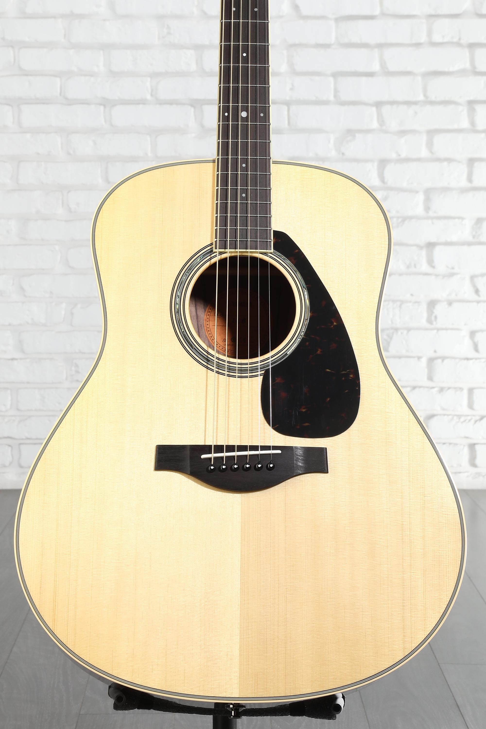 Yamaha LL6 ARE Original Jumbo Acoustic Guitar - Natural Reviews
