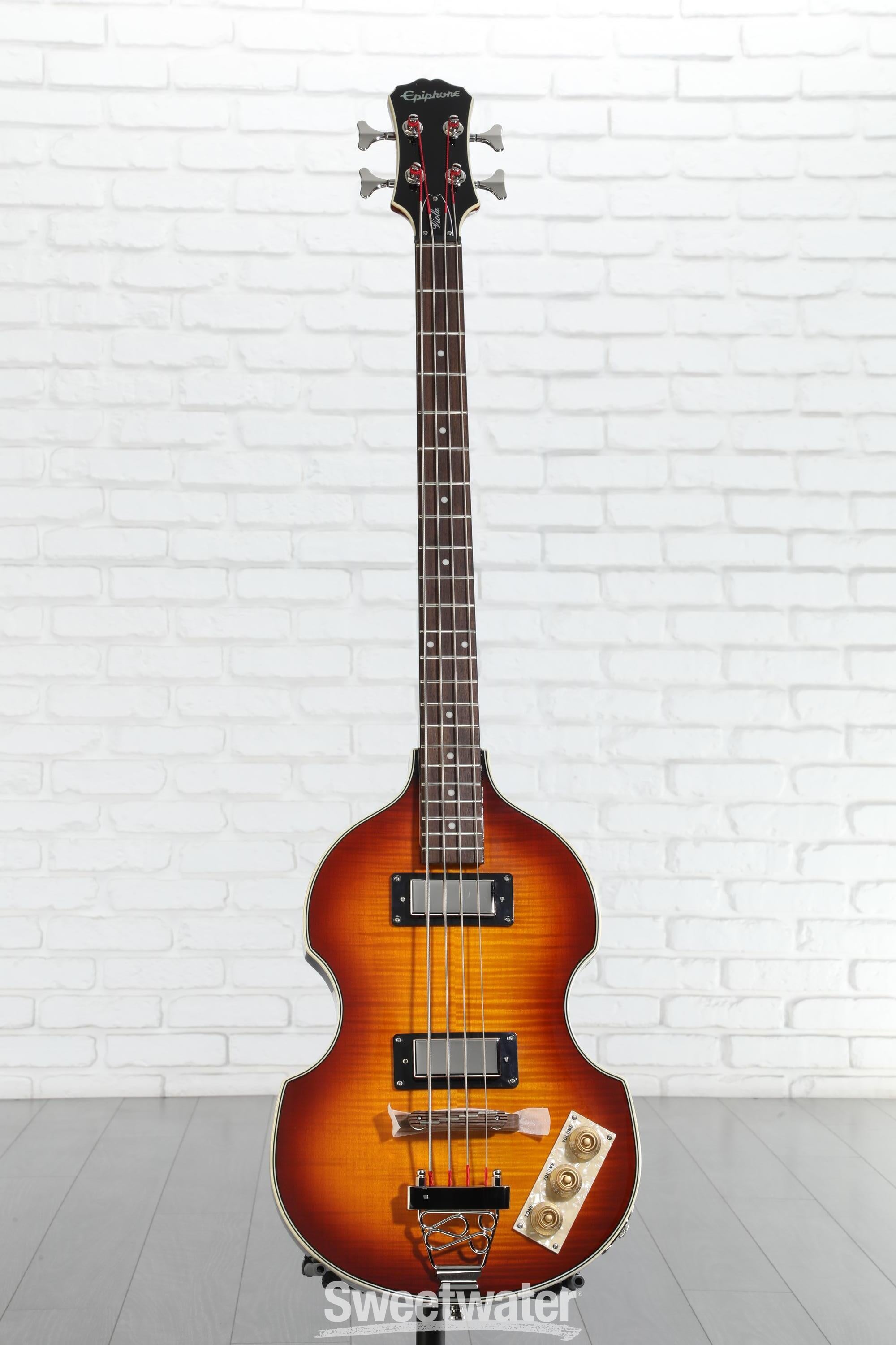 Epiphone Viola Bass 音出しOK そこそこ美中古品 Epiphone Viola Bass