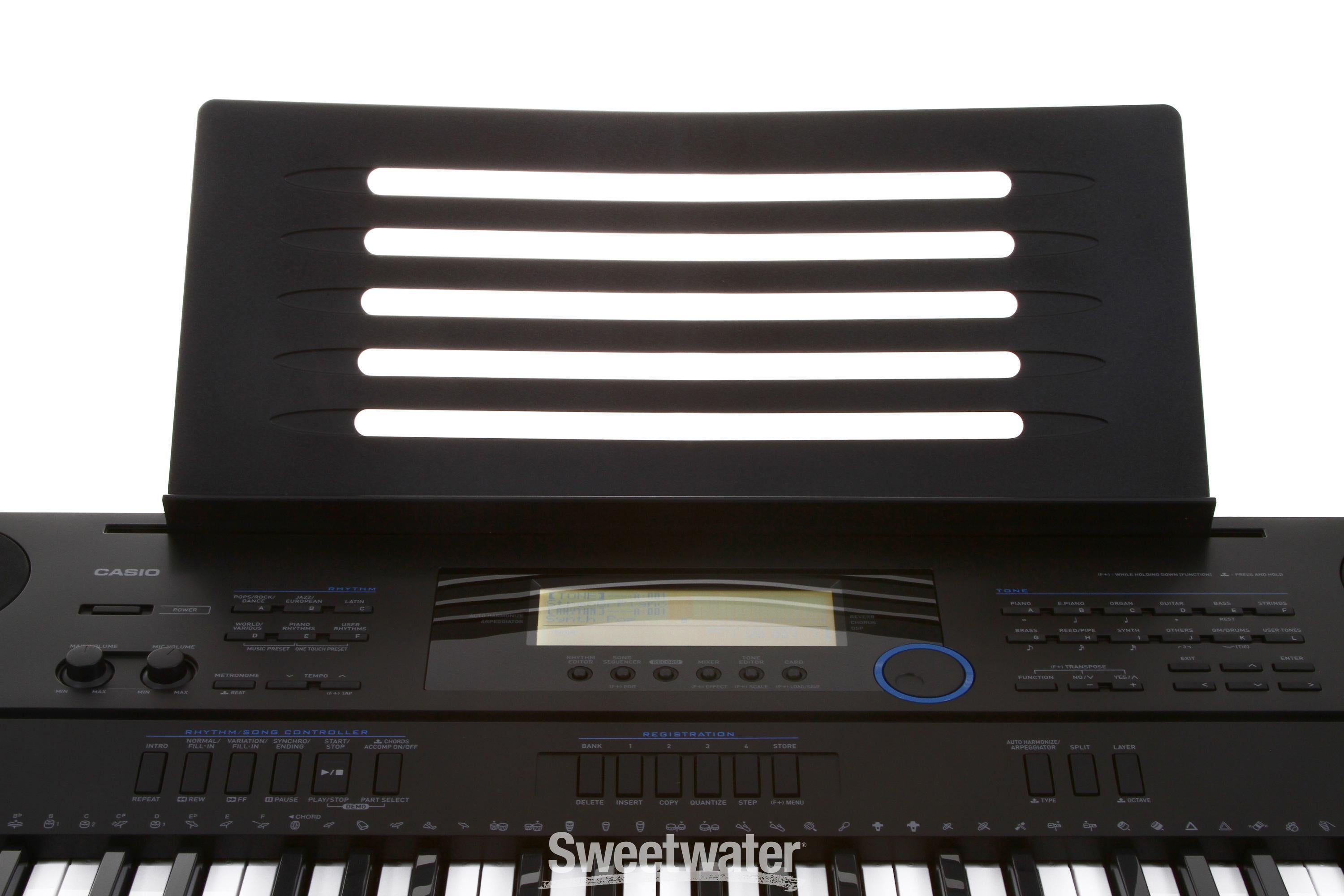 Casio WK-6500 76-key Portable Arranger Reviews | Sweetwater