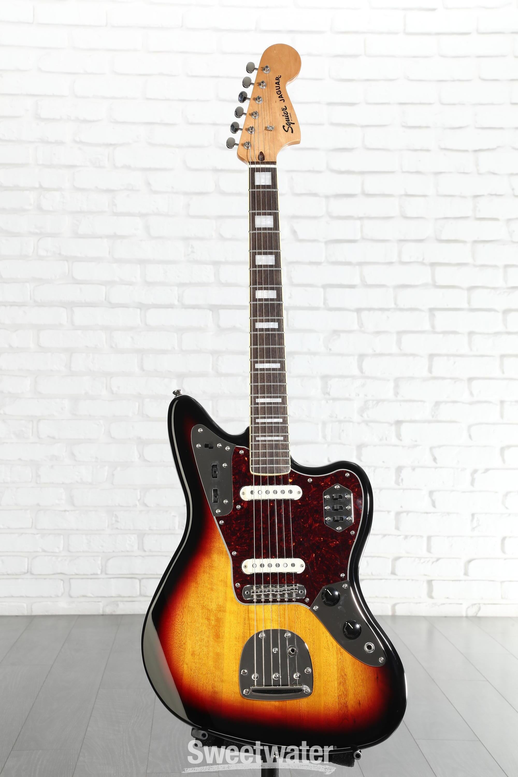 Squier Classic Vibe '70s Jaguar - 3-Tone Sunburst | Sweetwater