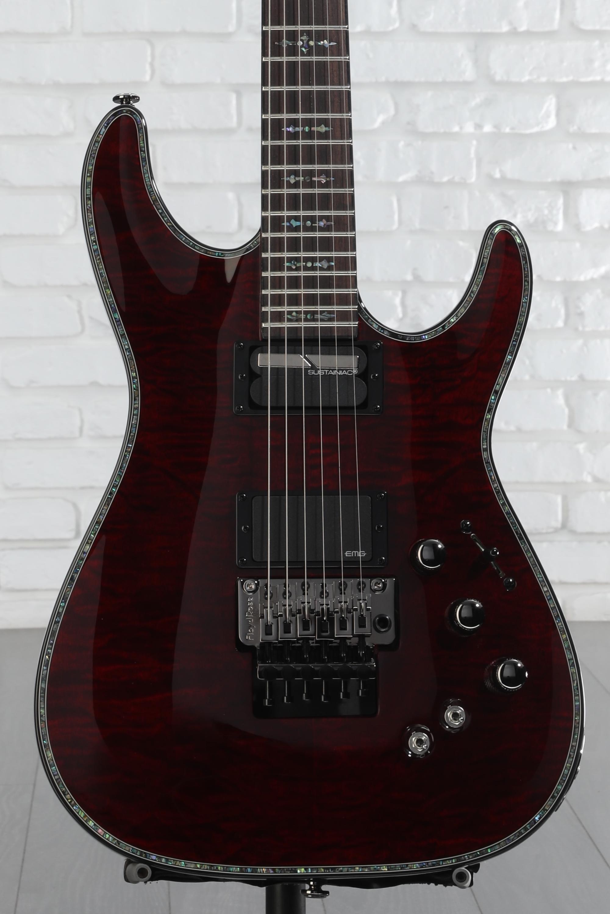 SCHECTER HELLRAISER ヘルレイザー C-1 FR S BCH Schecter Hellraiser C-1 FR-S Electric Guitar - Black Cherry
