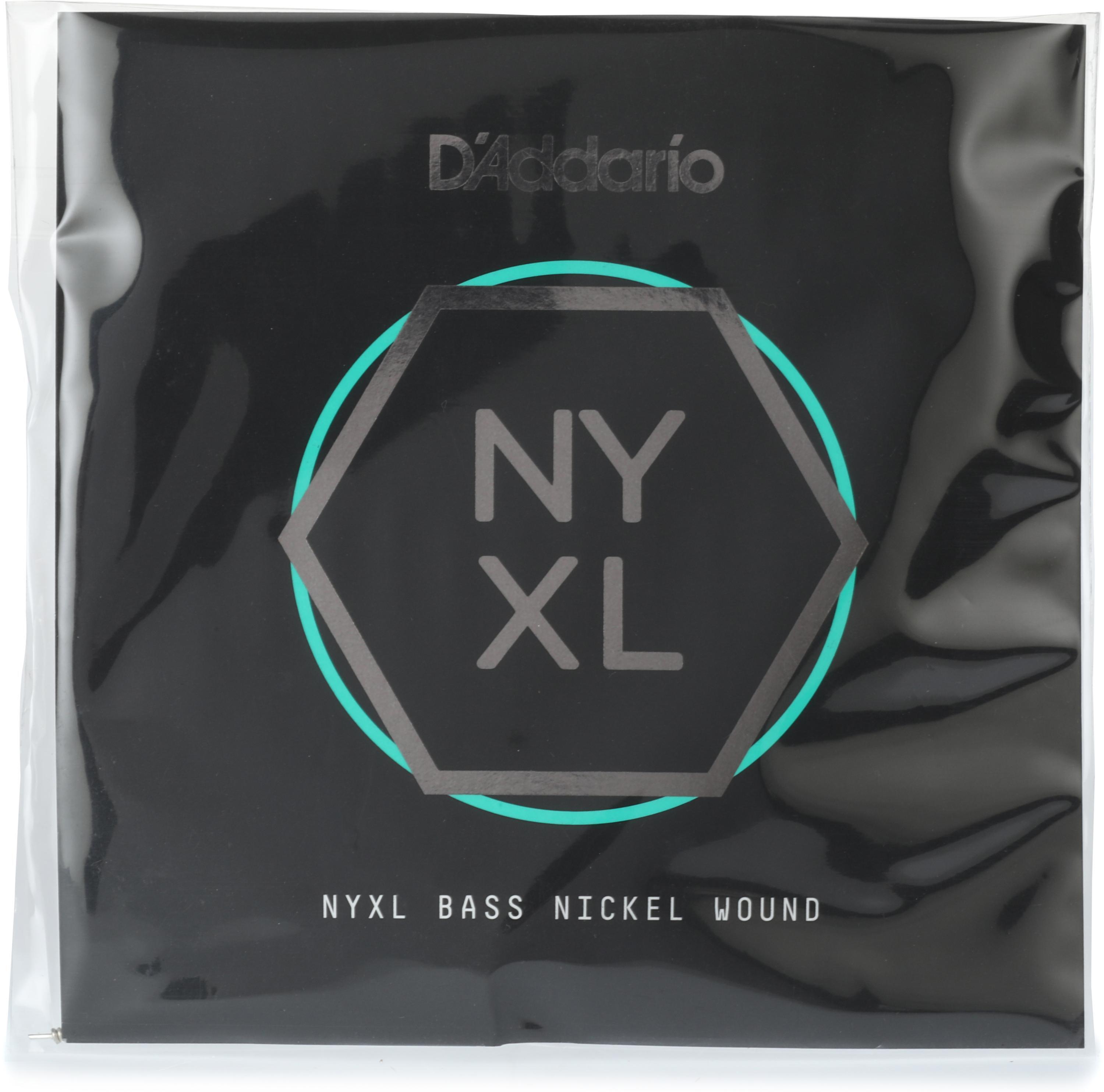 Photo of D'Addario NYXLB145MS NYXL Multi-scale Tapered Single Bass String - .145