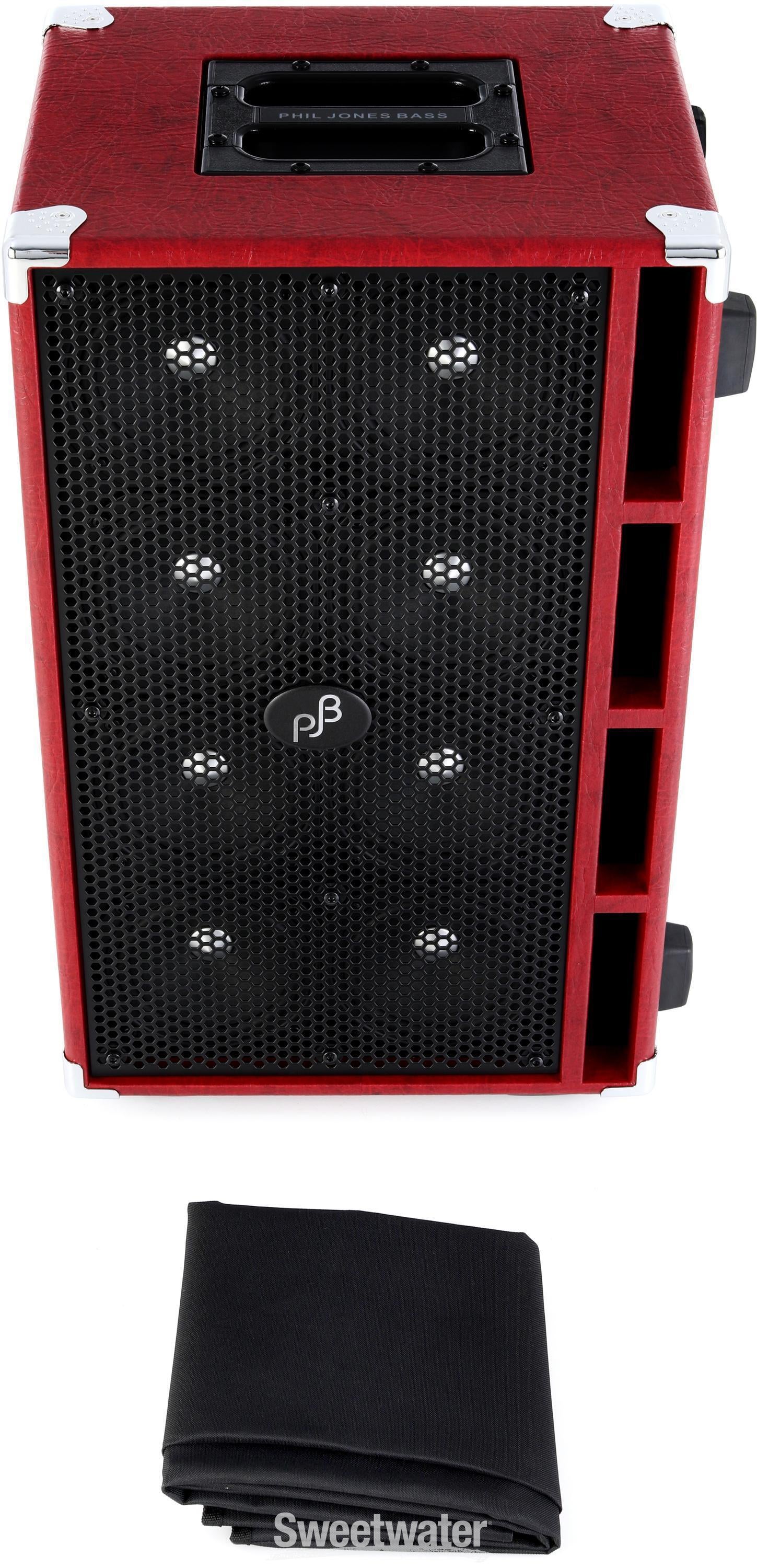 Phil Jones Bass Compact 8 8 x 5-inch 800-watt Bass Cabinet - Red