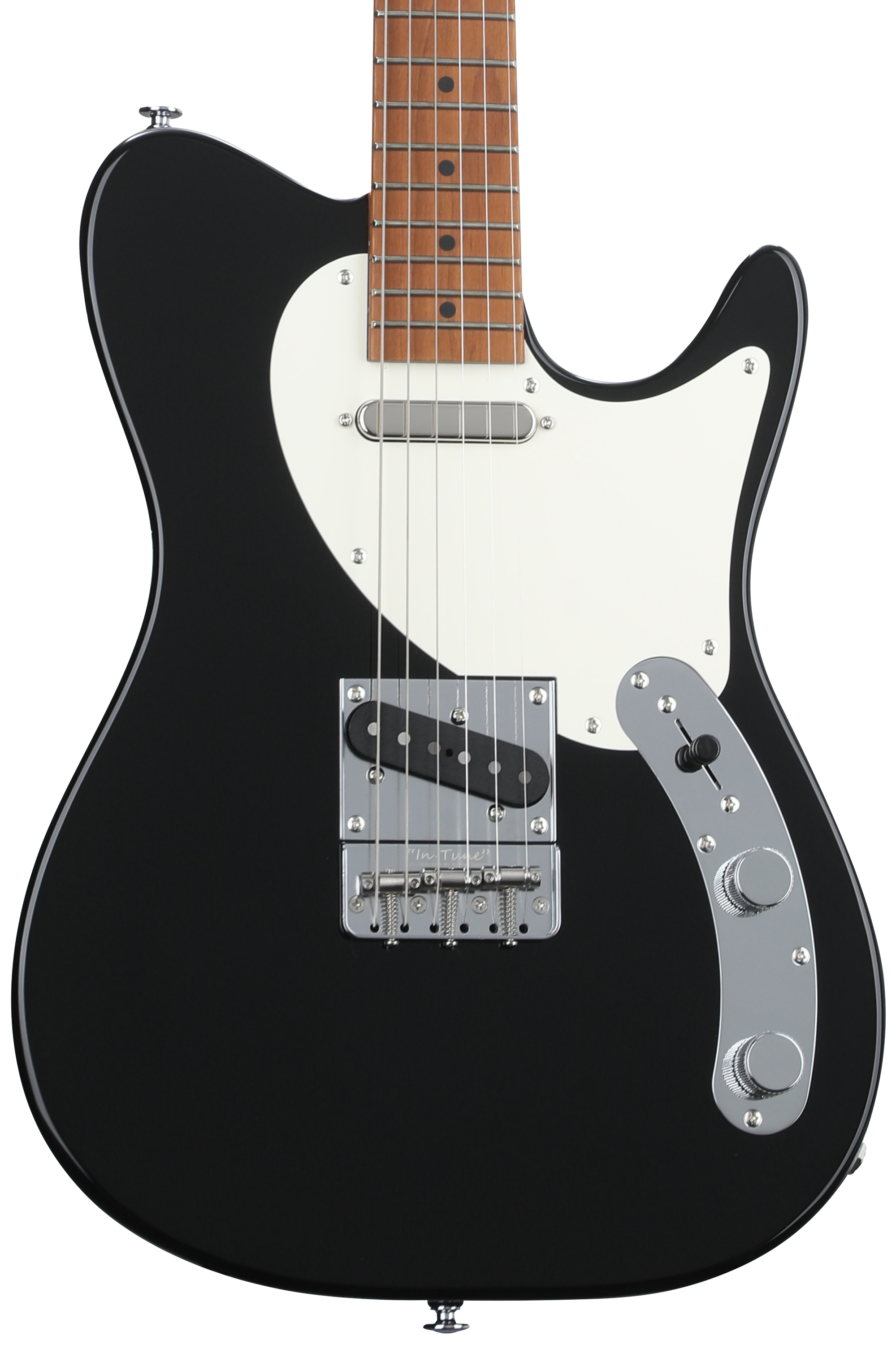 Ibanez Josh Smith Signature FLATV1 Dent and Scratch Electric Guitar - Black