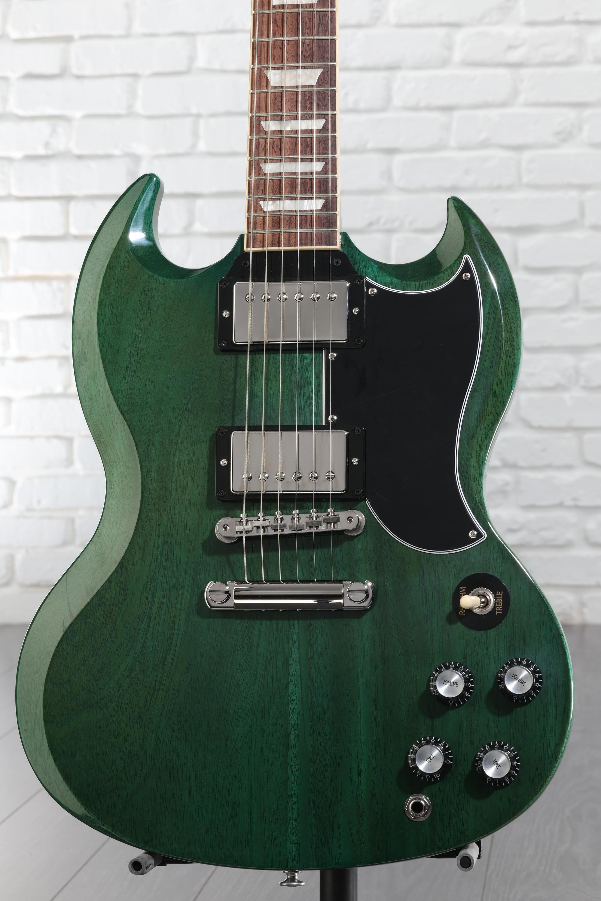 Gibson SG Standard '61 Electric Guitar - Translucent Teal | Sweetwater