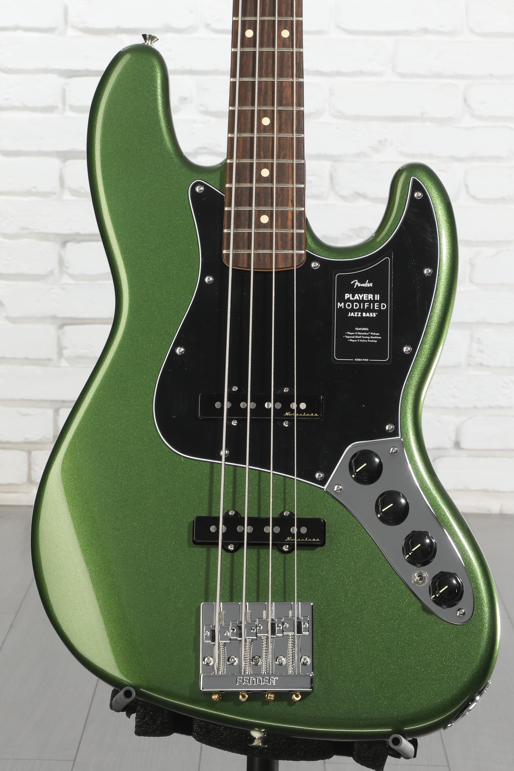 Fender Player II Modified Active Jazz Bass - Harvest Green