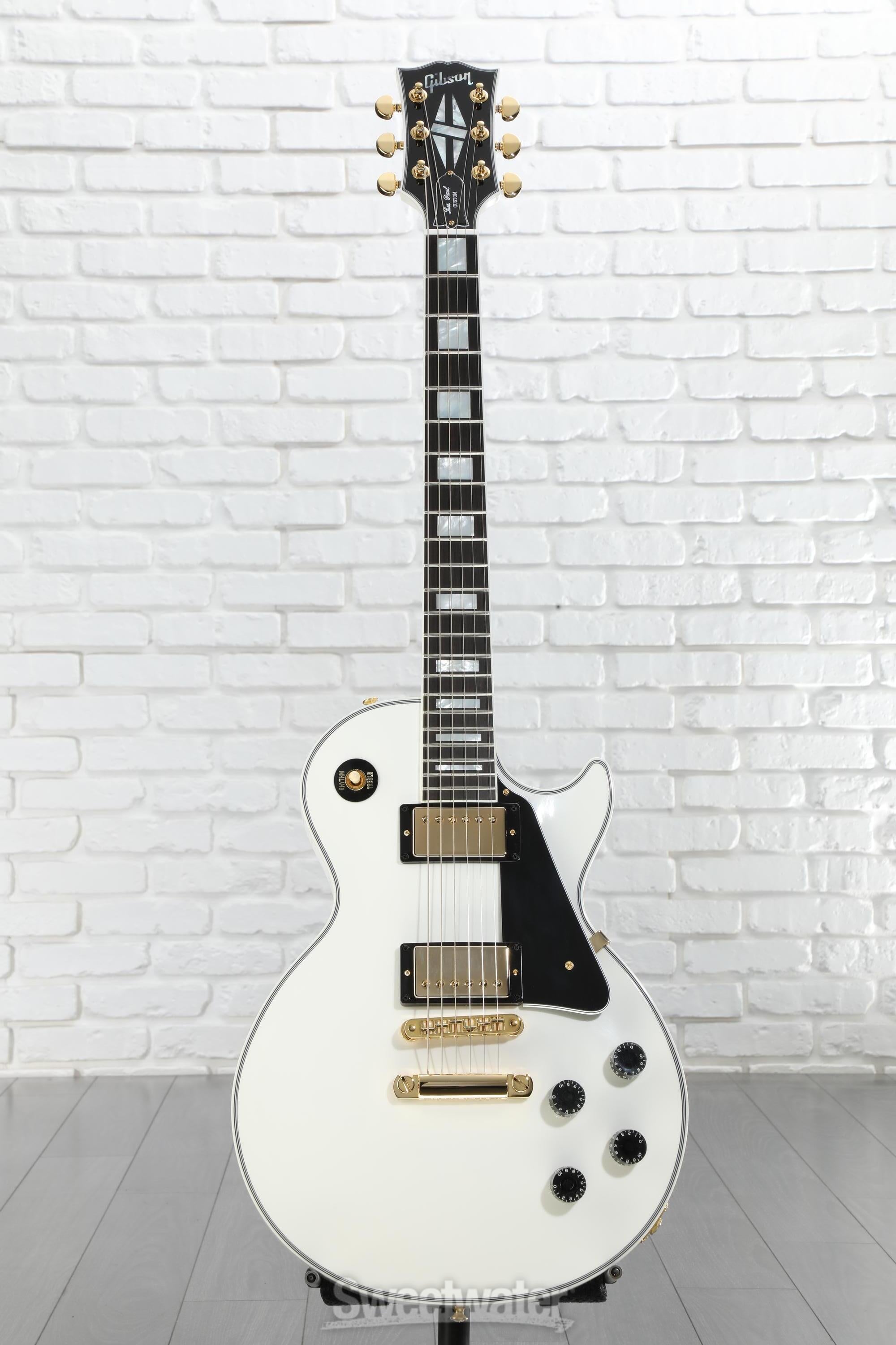 Gibson Custom Les Paul Custom Electric Guitar - Alpine White