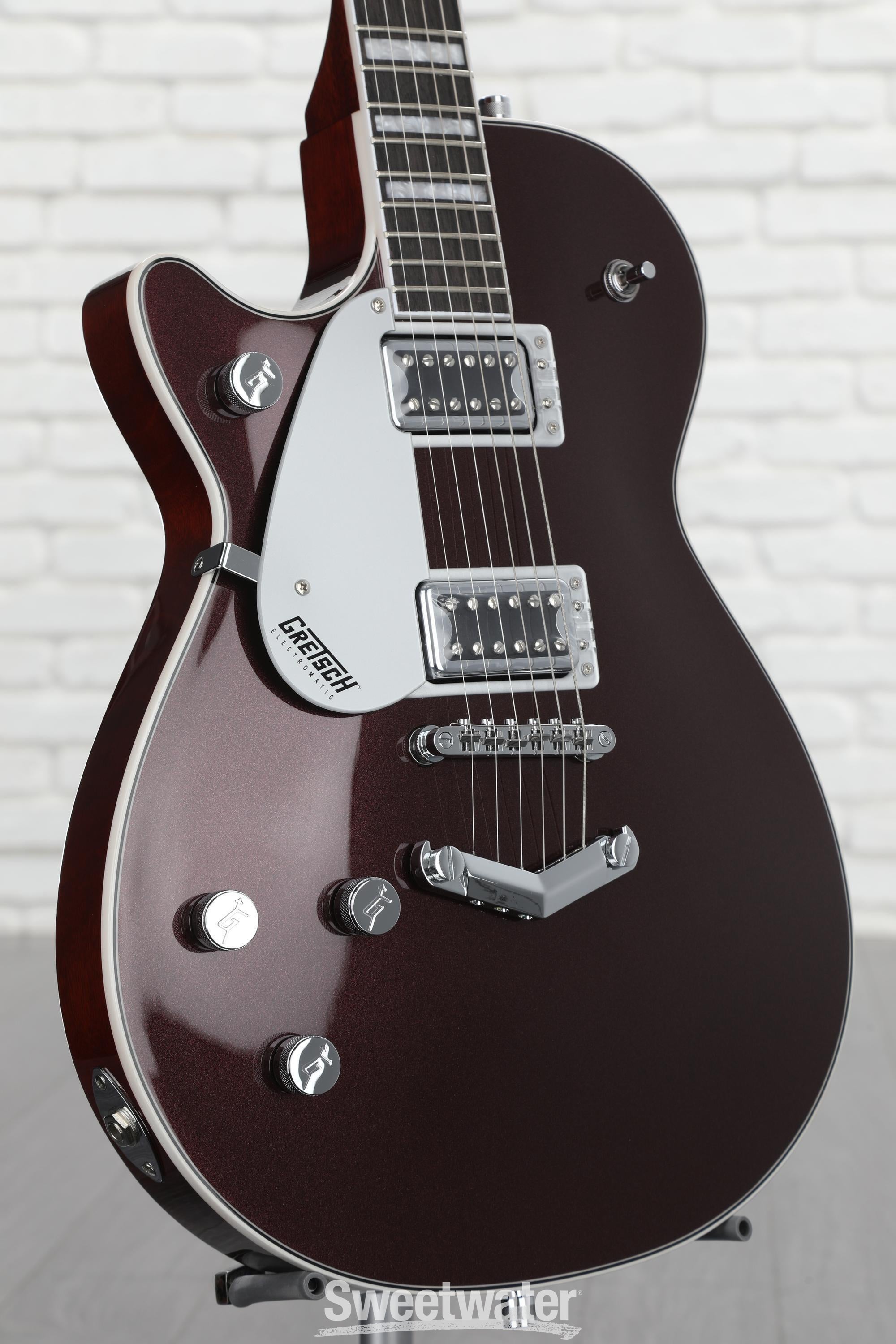 Gretsch G5220 Electromatic Jet BT Left-handed Electric Guitar - Dark Cherry Metallic