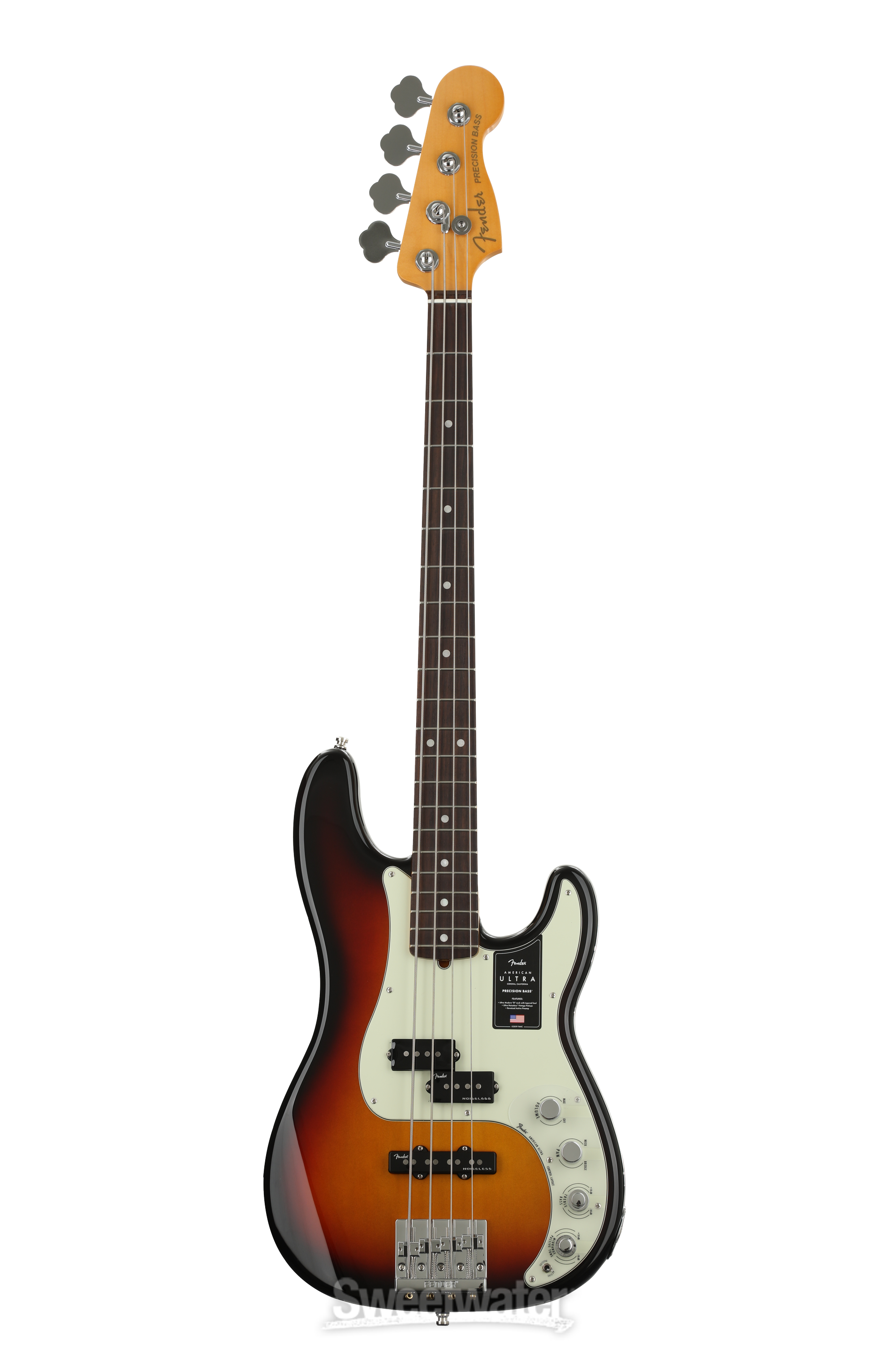 ベース Fender USA Ultra Precision Bass Fender American Ultra Precision Bass - Ultraburst with