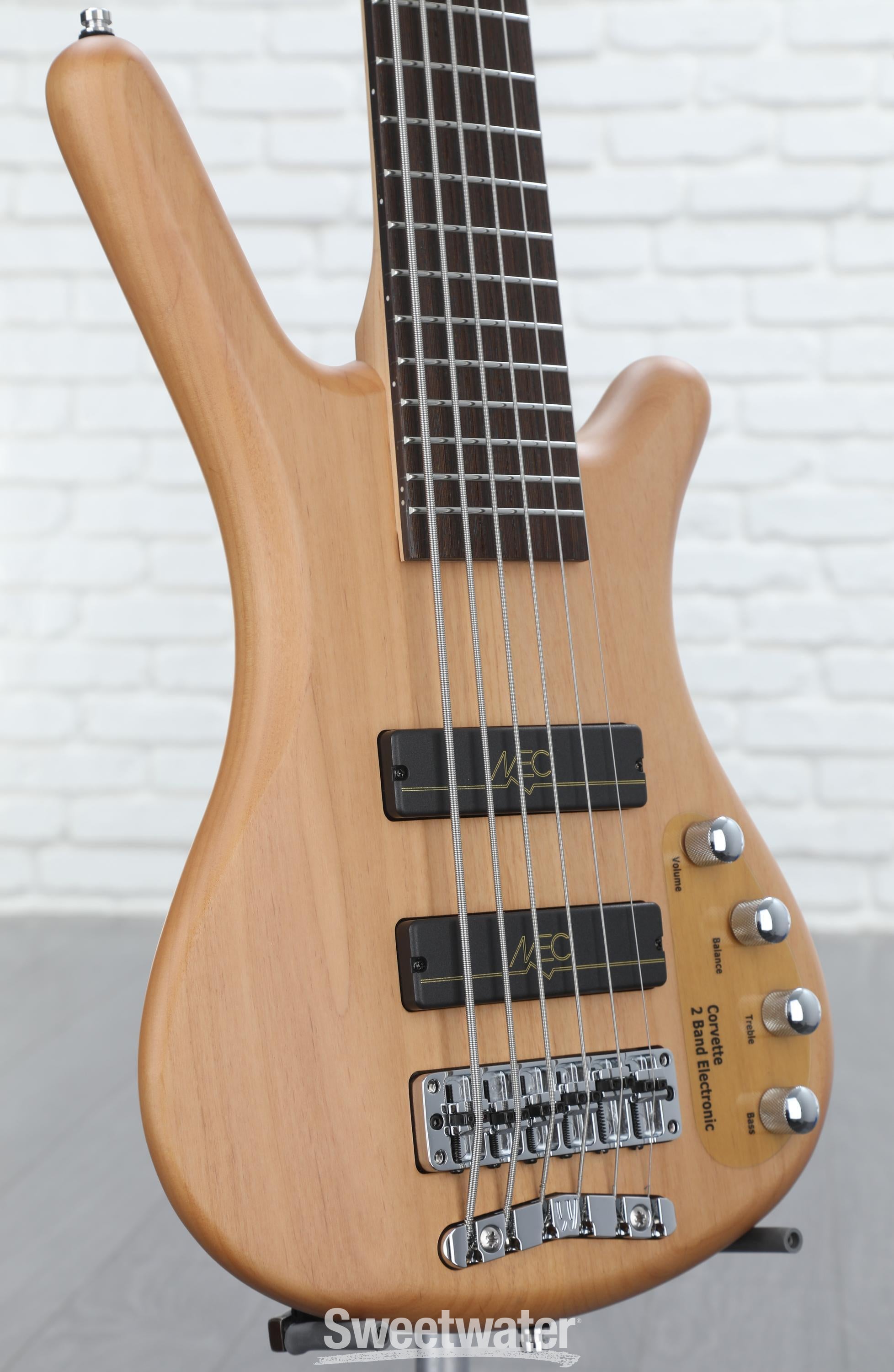 Warwick RockBass Corvette Basic 6-string Bass Guitar - Natural