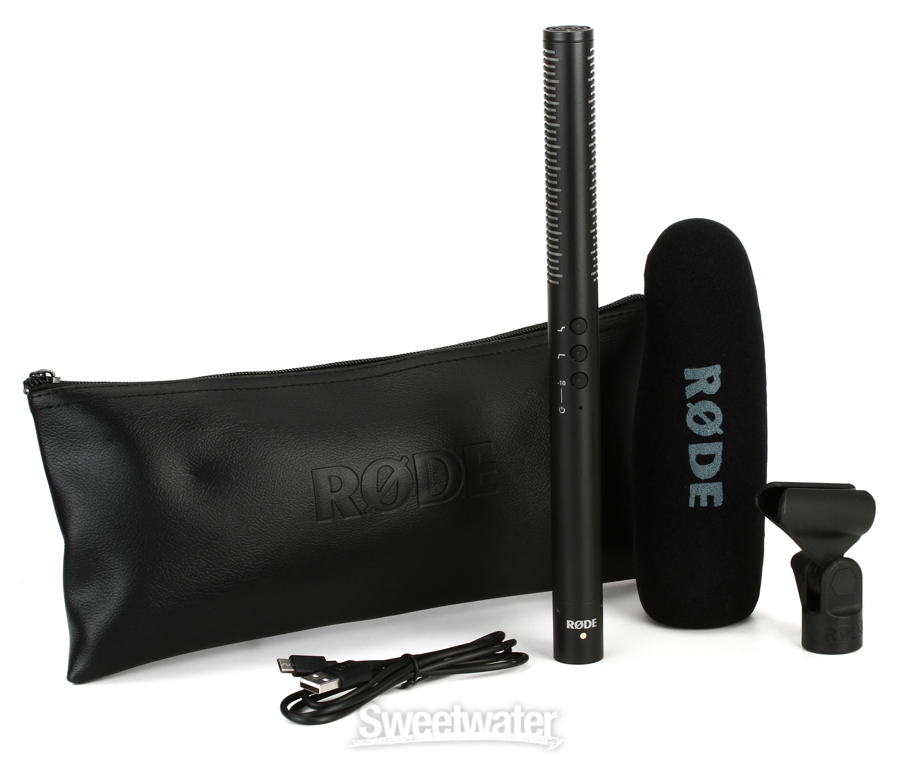 Rode NTG4+ Shotgun Condenser Microphone with Rechargeable