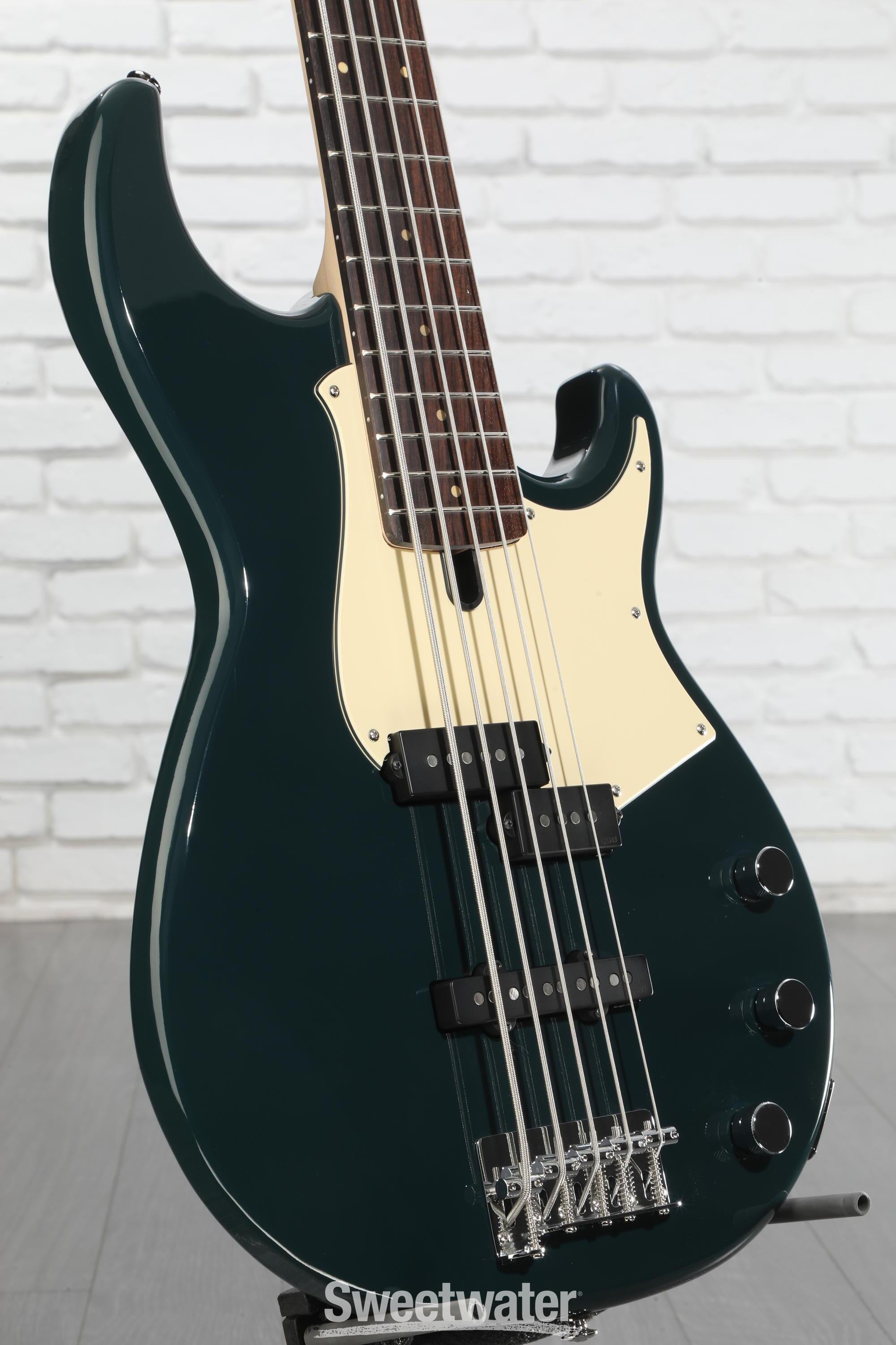 Yamaha BB435 5-string Bass Guitar - Teal Blue | Sweetwater