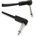 Photo of Hosa CFP-112 Flat Guitar Pedalboard Patch Cable - Right Angle to Right Angle - 12 inch