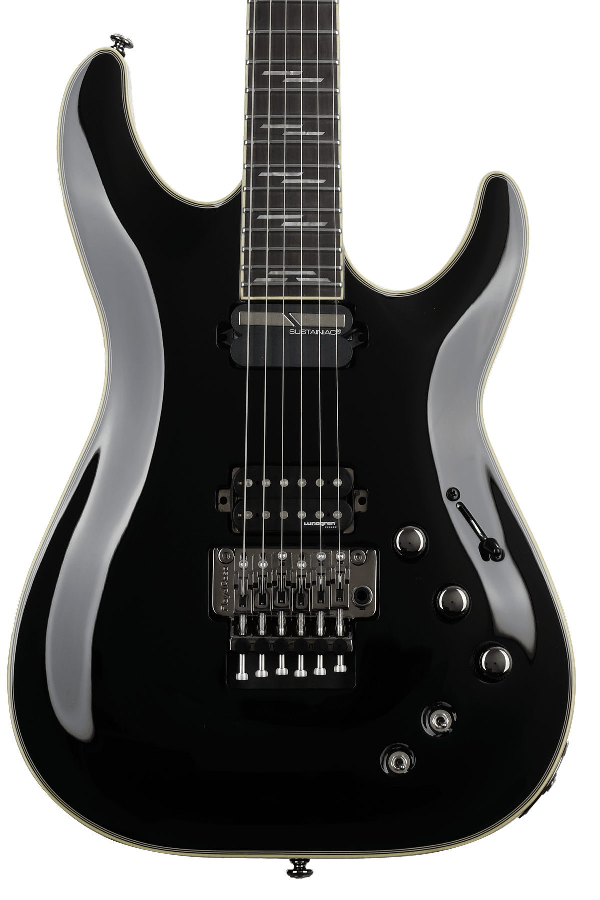 Schecter C-1 FR-S Blackjack Electric Guitar - Black Gloss | Sweetwater