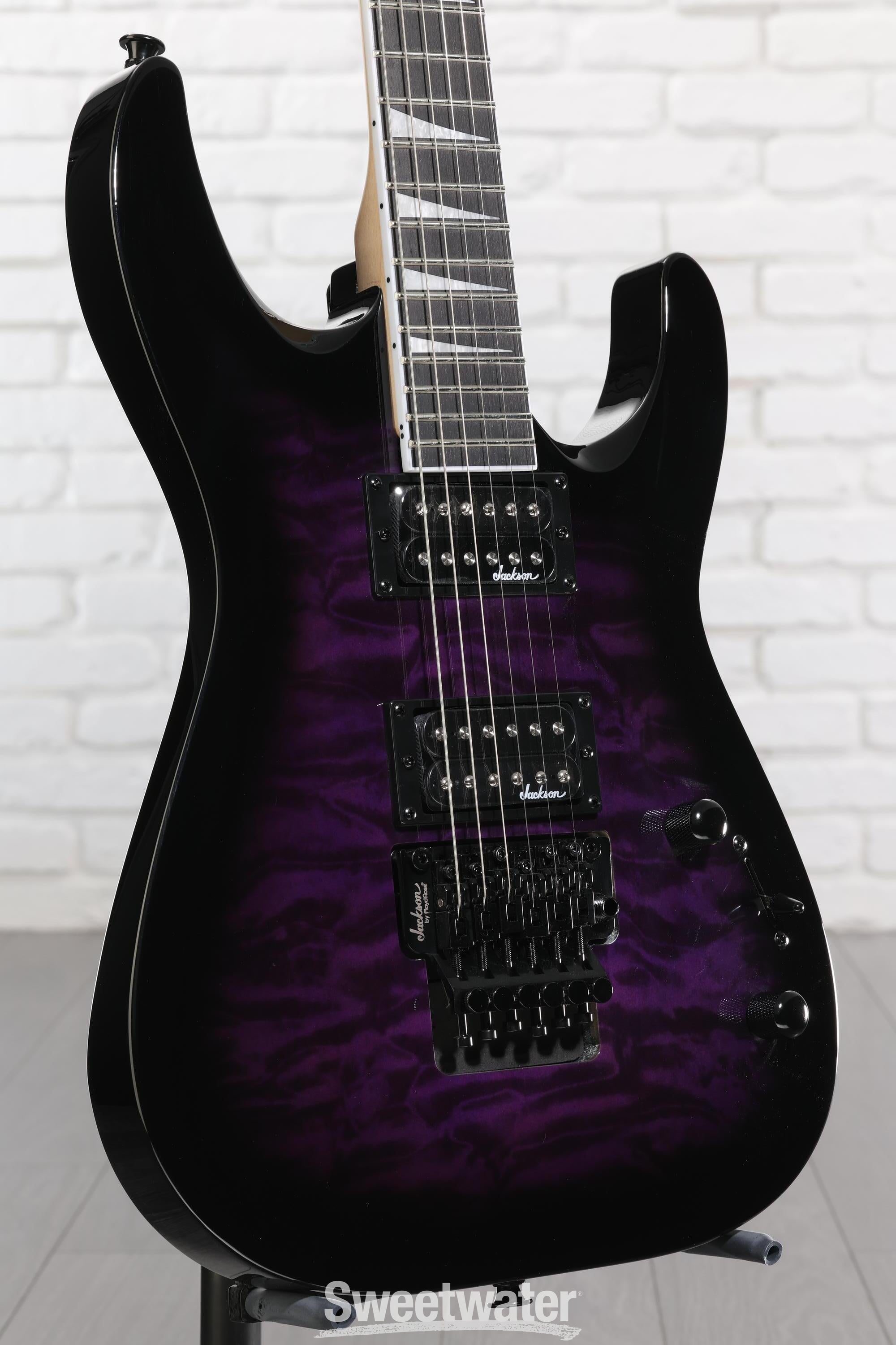 Photo of Jackson Dinky Arch Top JS32Q DKA - Transparent Purple Burst