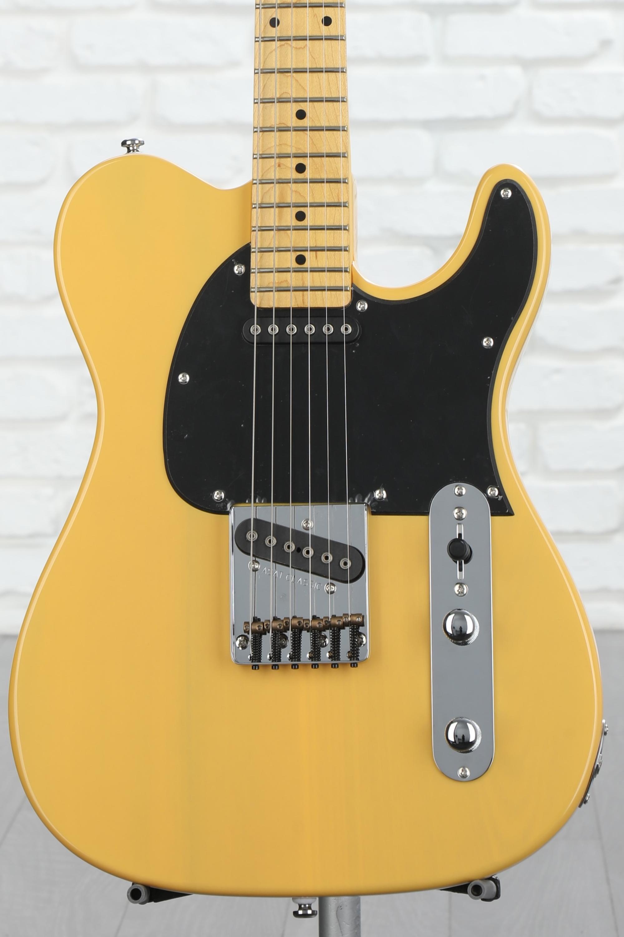 G&L Tribute ASAT Classic Electric Guitar - Butterscotch | Sweetwater