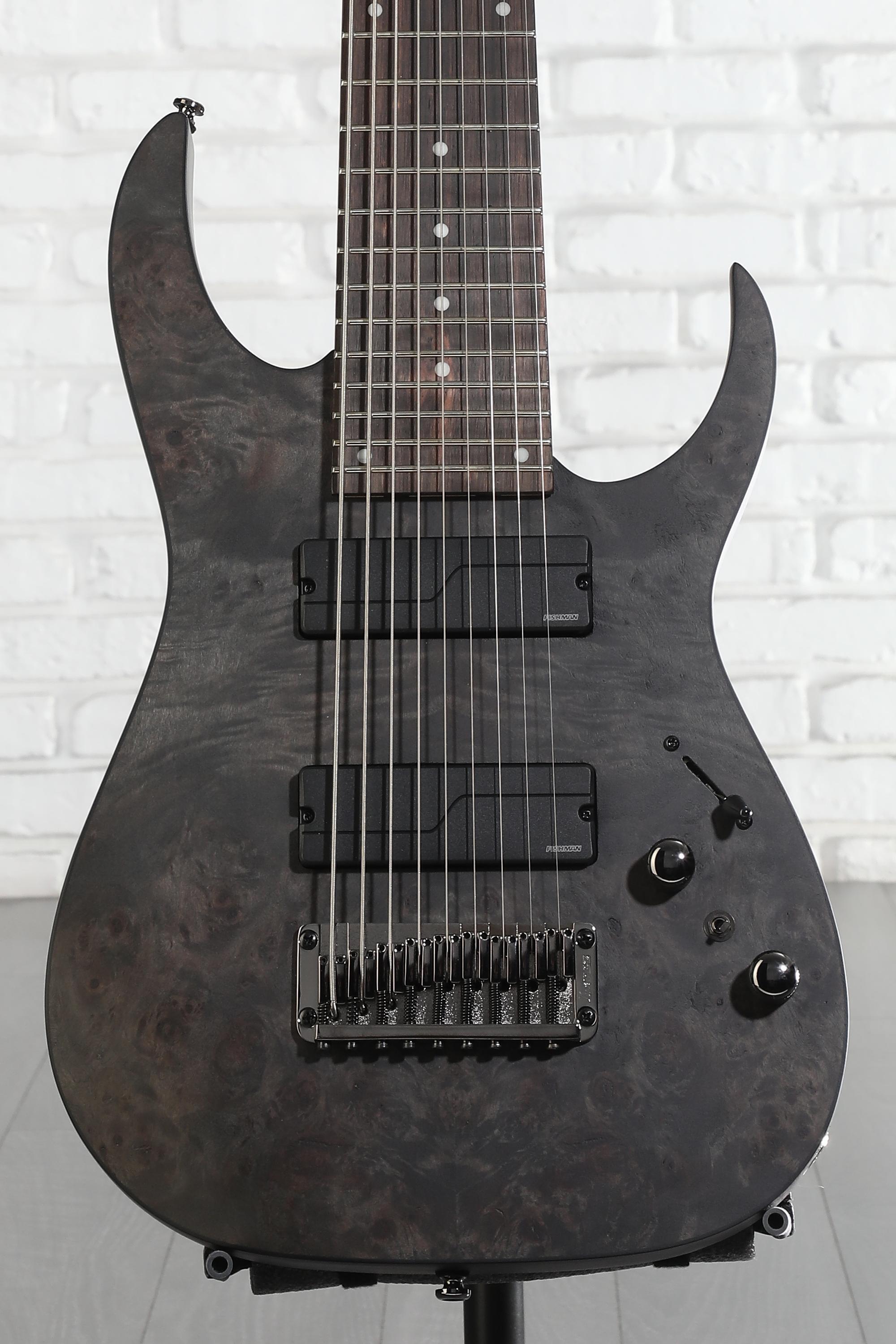 Ibanez Axe Design Lab RG9PB 9-string Electric Guitar - Transparent