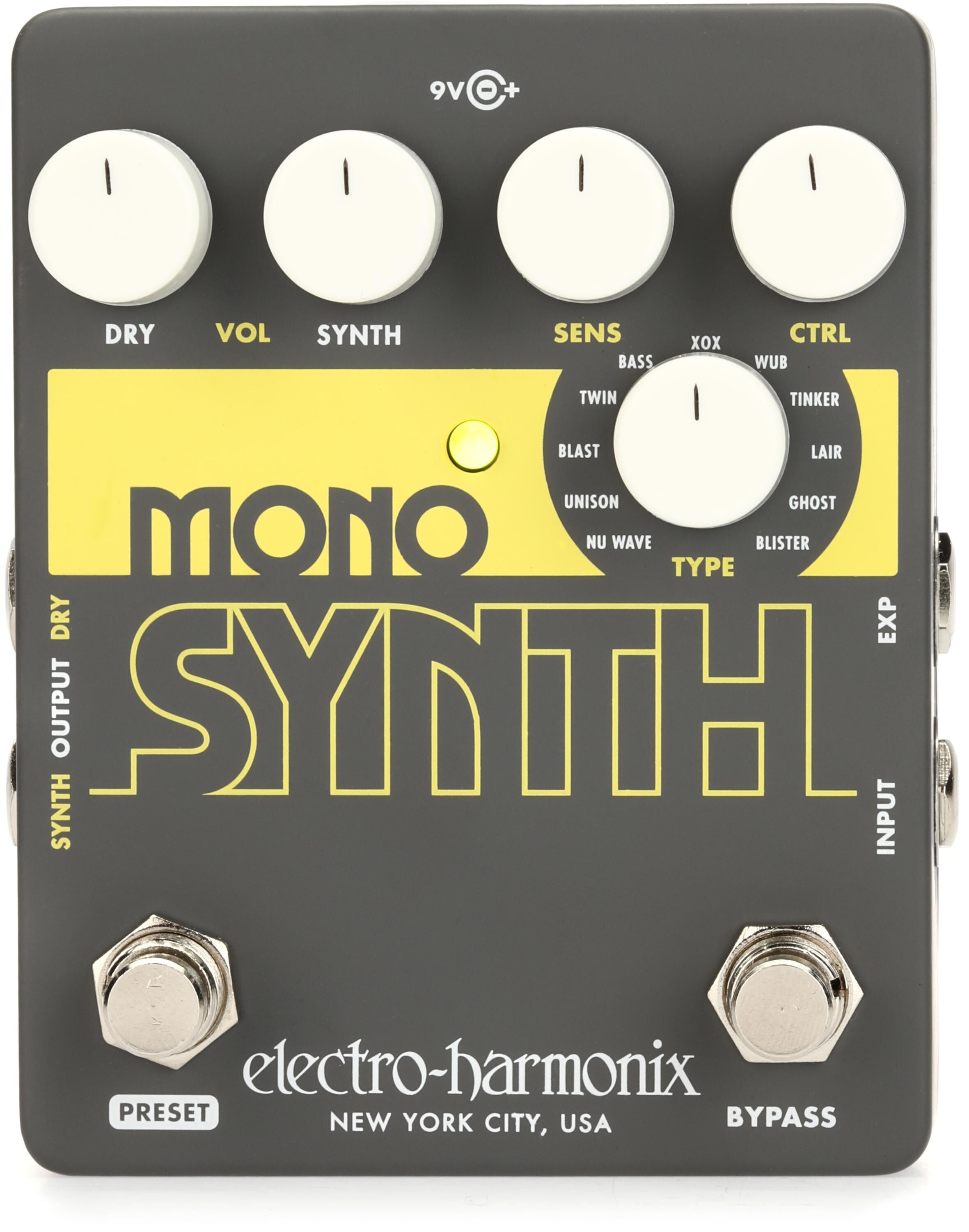 Electro-Harmonix Mono Synth Synthesizer Pedal | Sweetwater