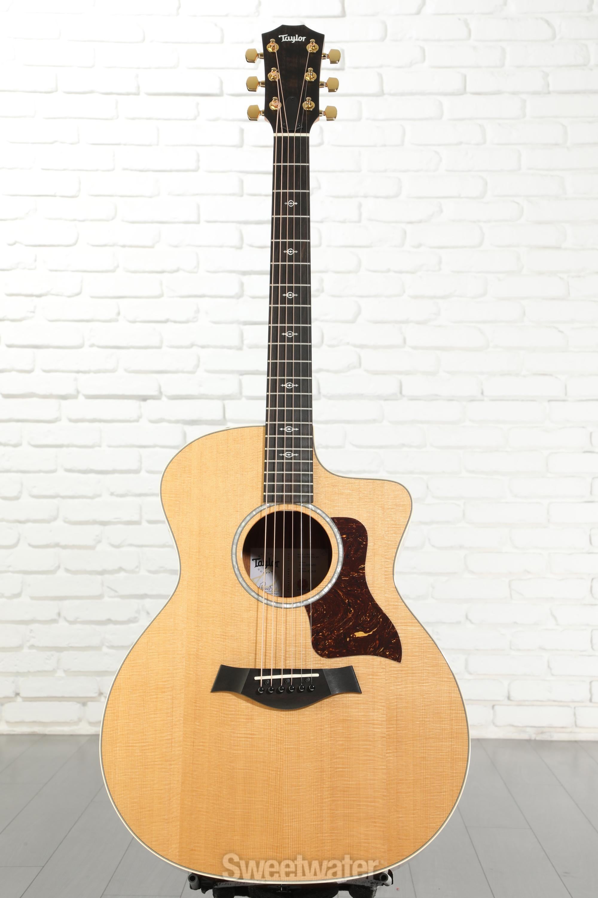 Taylor 214ce-K DLX Acoustic-electric Guitar - Natural | Sweetwater