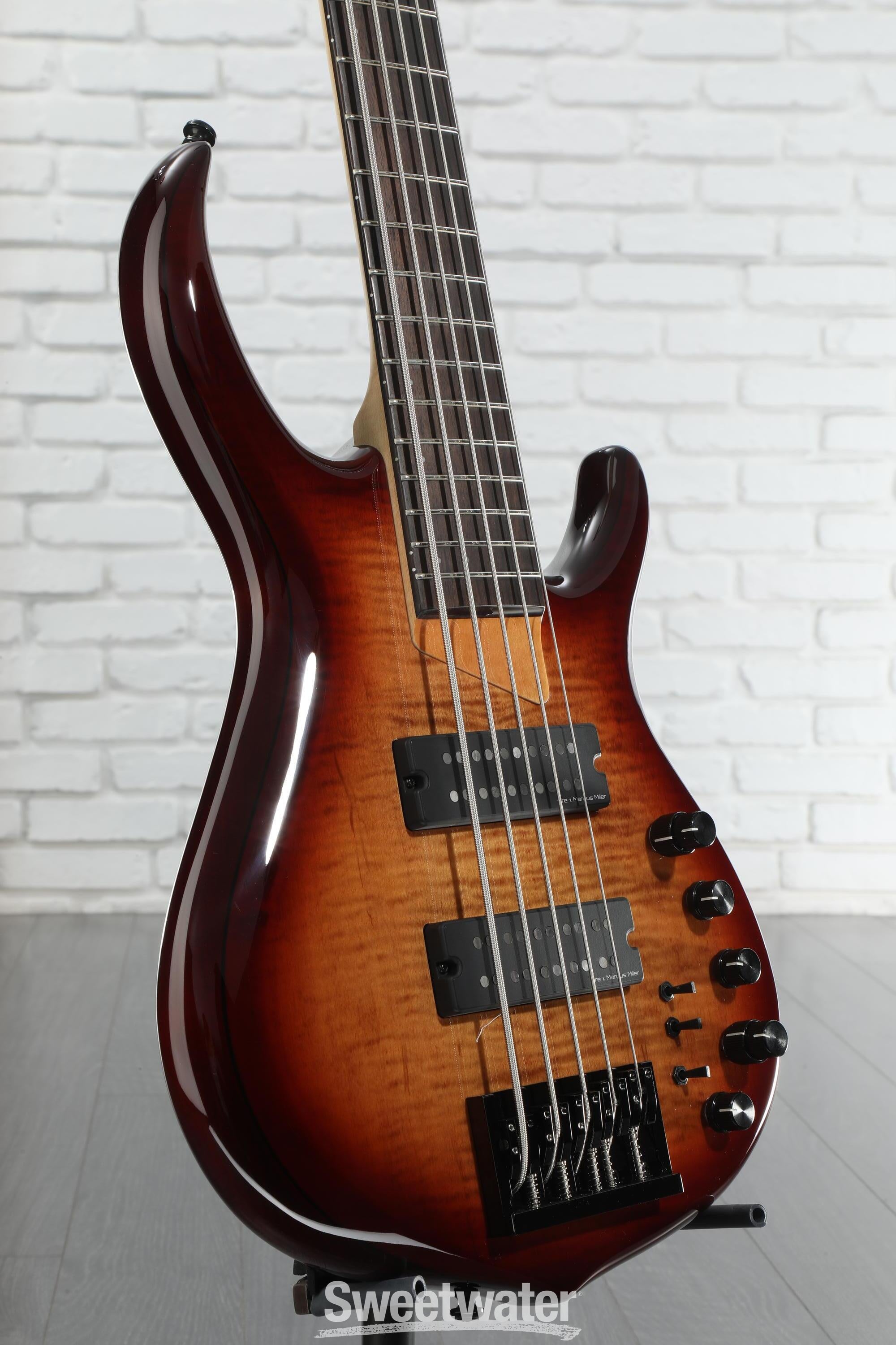 Sire Marcus Miller M7 Alder 5-string Bass Guitar - Brown Sunburst