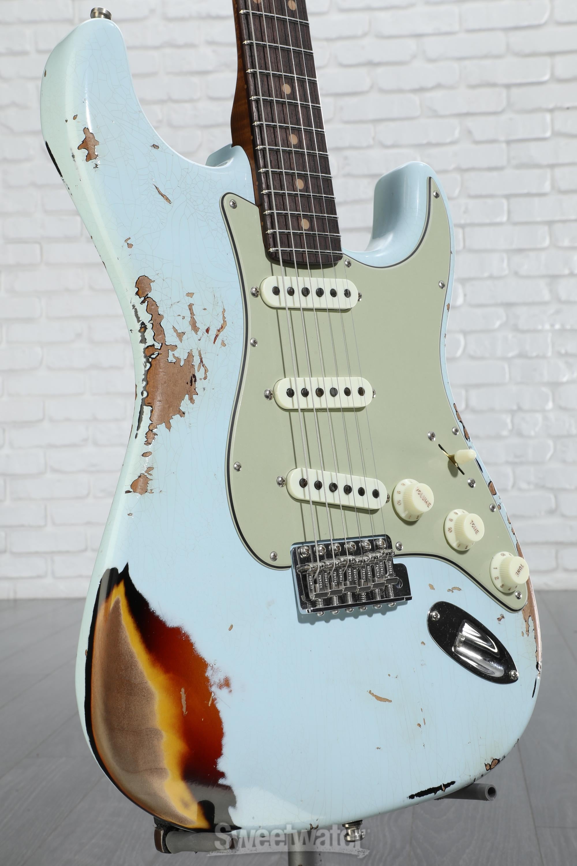 Fender Custom Shop GT11 Stratocaster Electric Guitar - Sonic Blue