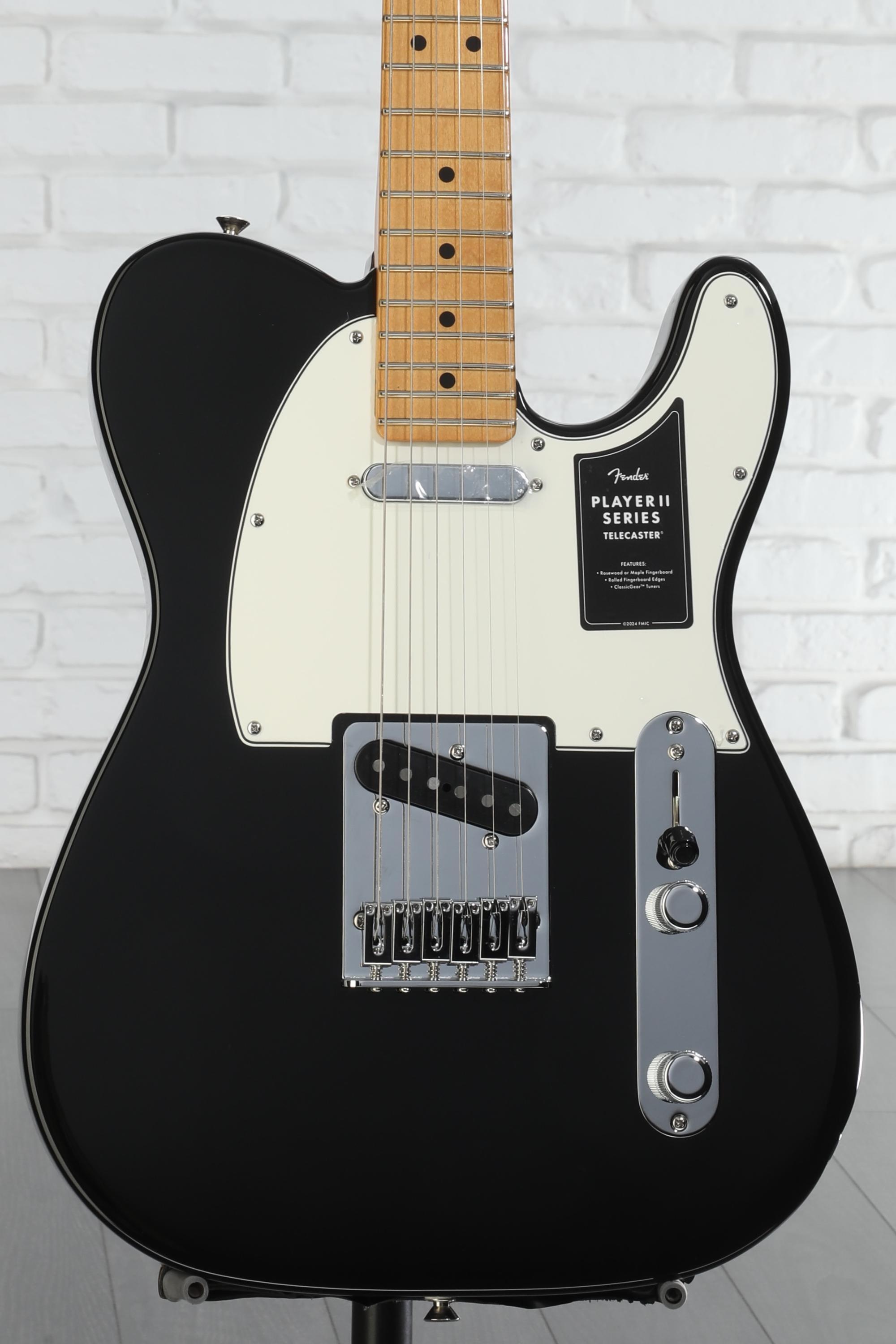 Fender Player II Telecaster Electric Guitar - Black with