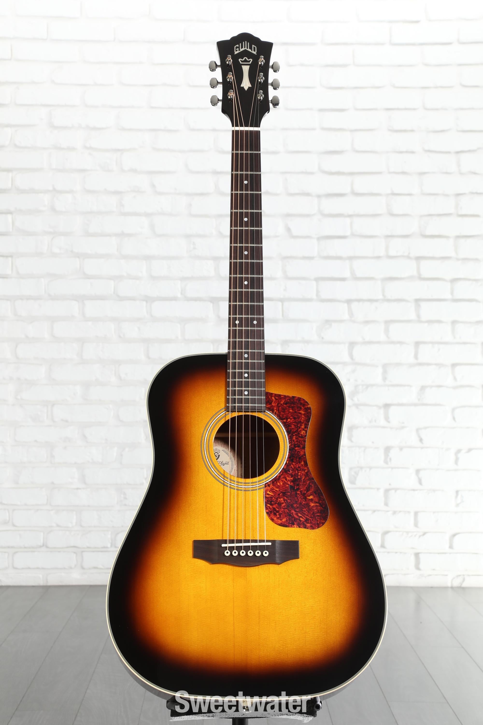 Guild D-140 Dreadnought Acoustic Guitar - Antique Burst | Sweetwater